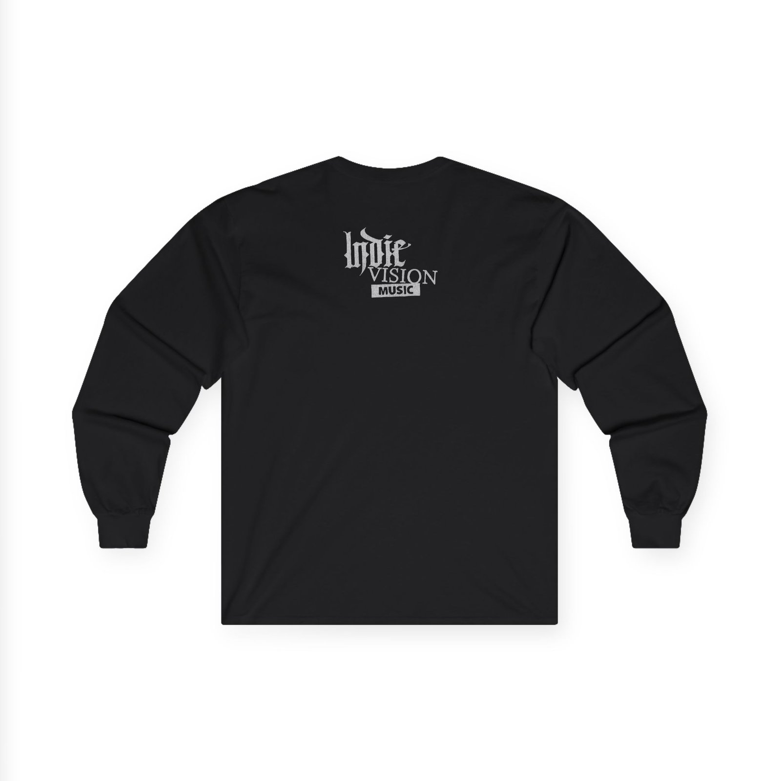 Indie Vision Music Skull Long Sleeve Tshirt (2-Sided) - Image 2