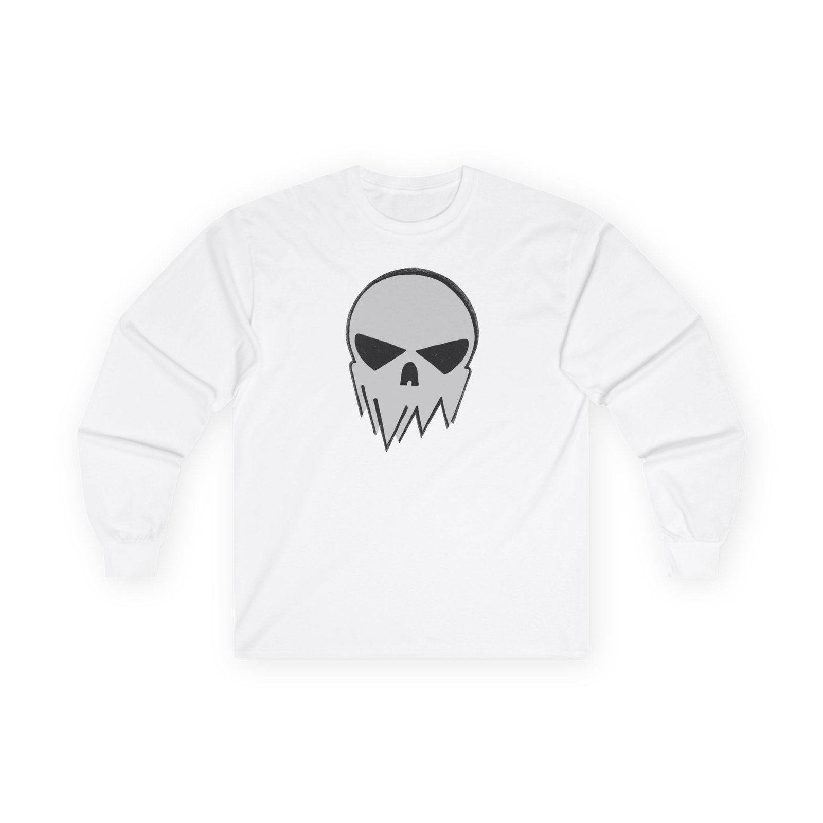 Indie Vision Music Skull Long Sleeve Tshirt (2-Sided) - Image 4