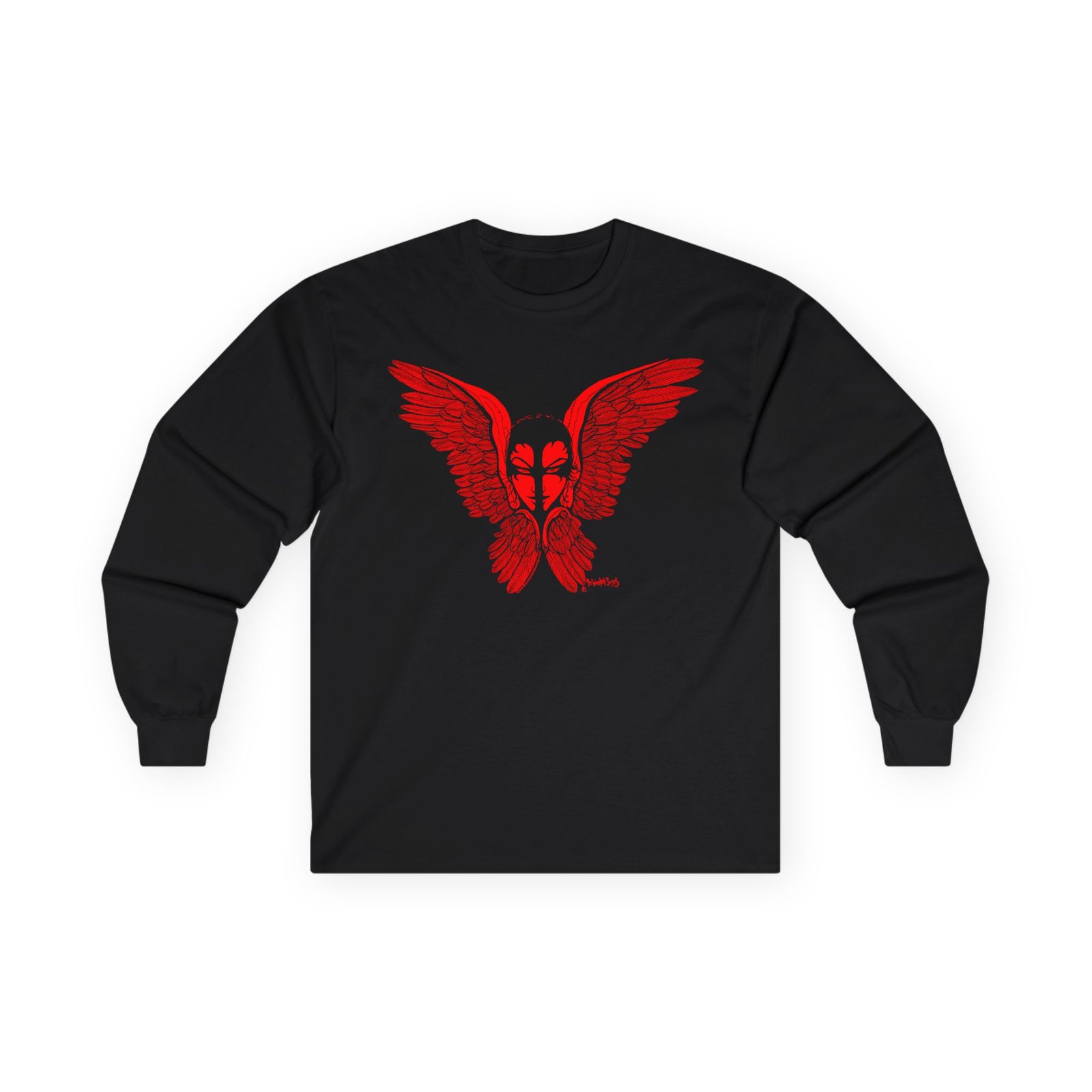 The Seraphim by The Wounded Society (Red) Long Sleeve Tshirt