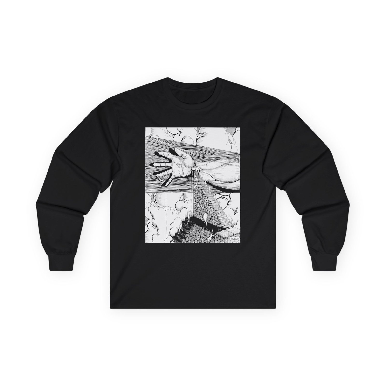 Stairway by The Wounded Society Long Sleeve Tshirt