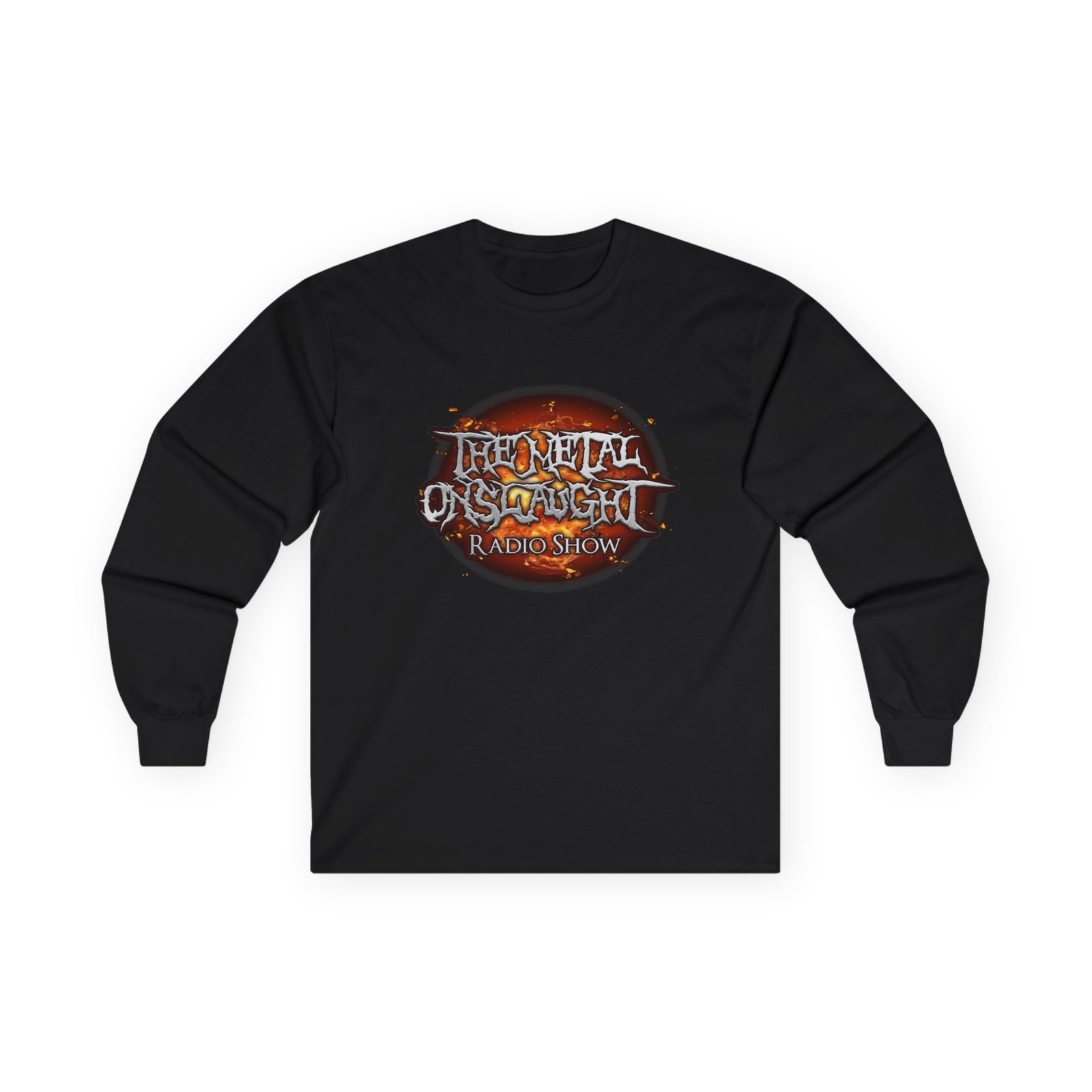 The Metal Onslaught Logo Long Sleeve Tshirt
