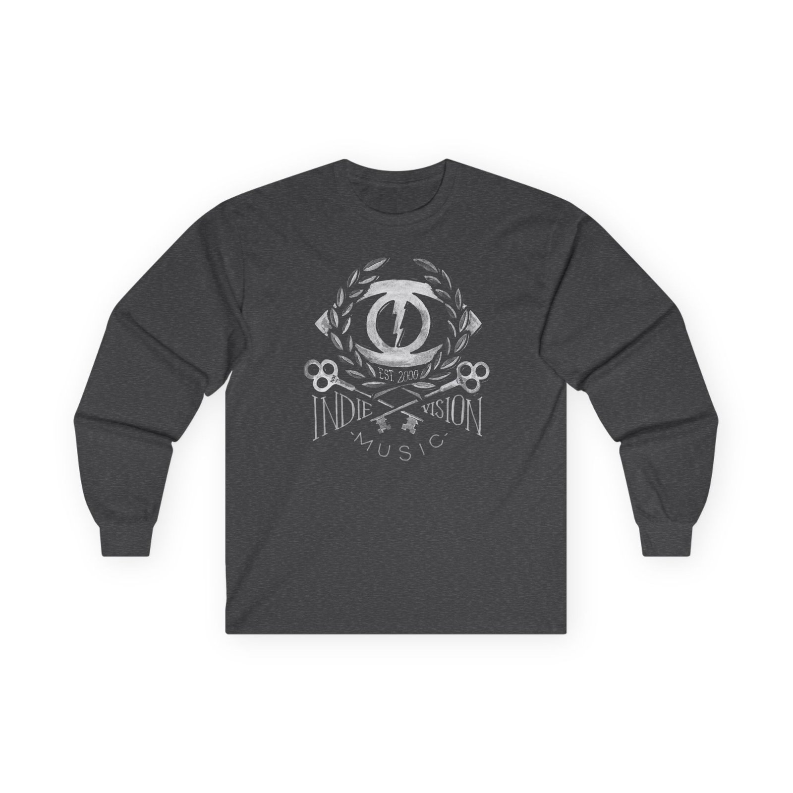 Indie Vision Music Skeleton Keys Long Sleeve Tshirt - Image 4