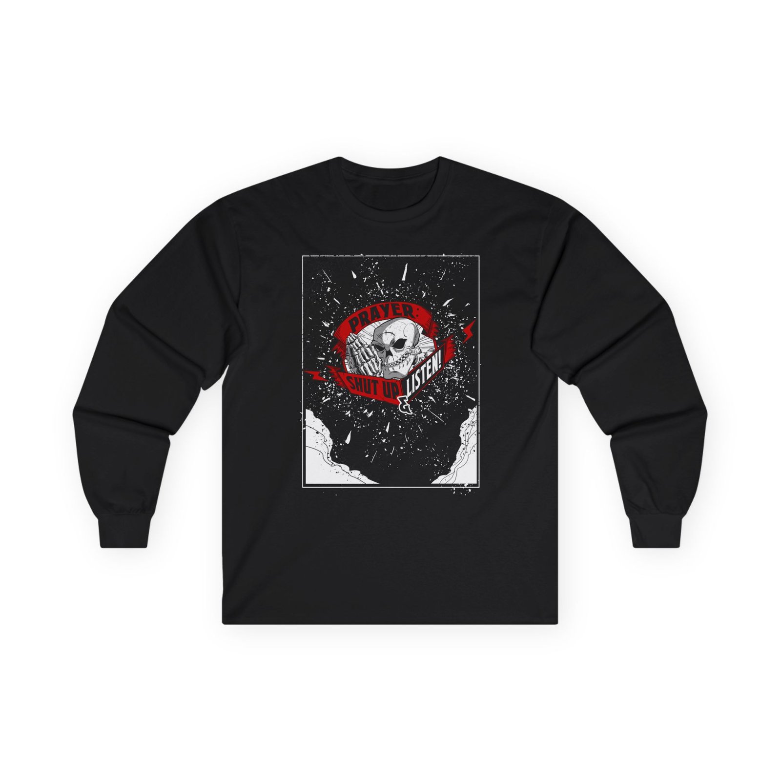 Sanctuary International - Shut Up And Listen Long Sleeve Tshirt