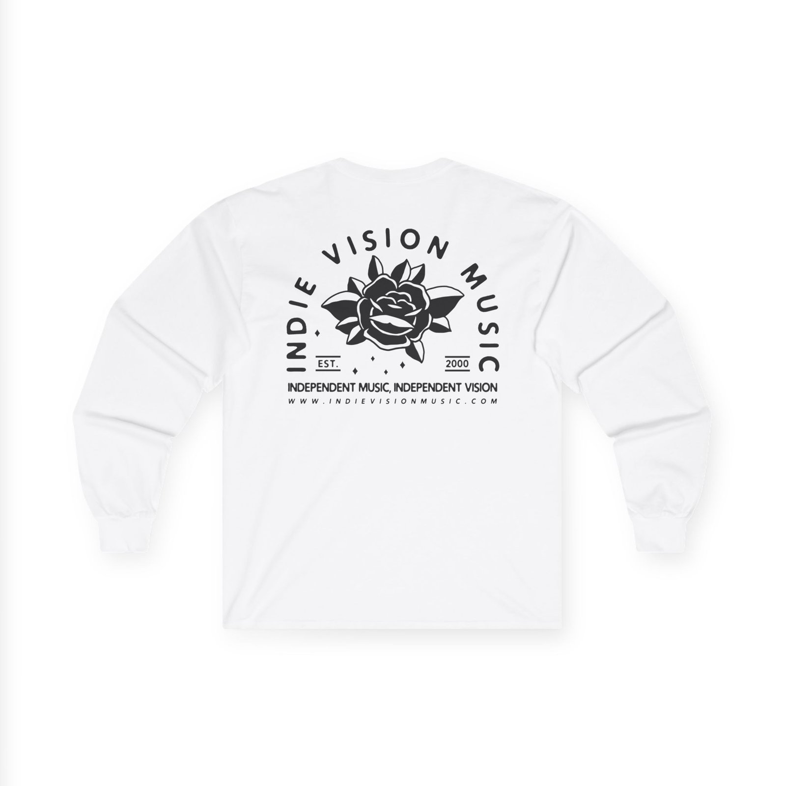 Indie Vision Music Rose Long Sleeve Tshirt (2-Sided) - Image 8