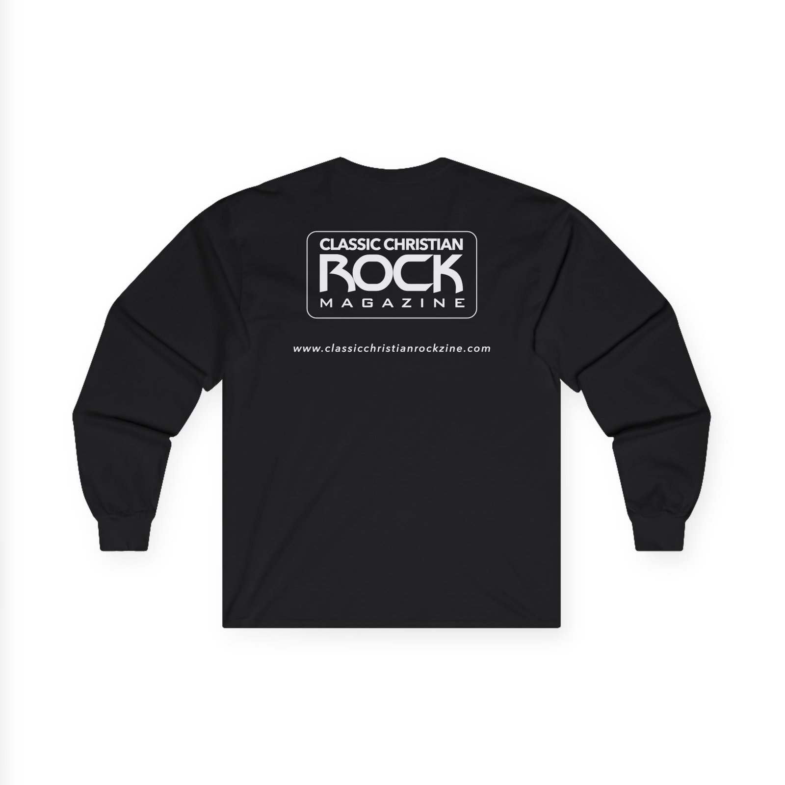 Classic Christian Rock Magazine Long Sleeve Tshirt (2-Sided) - Image 2
