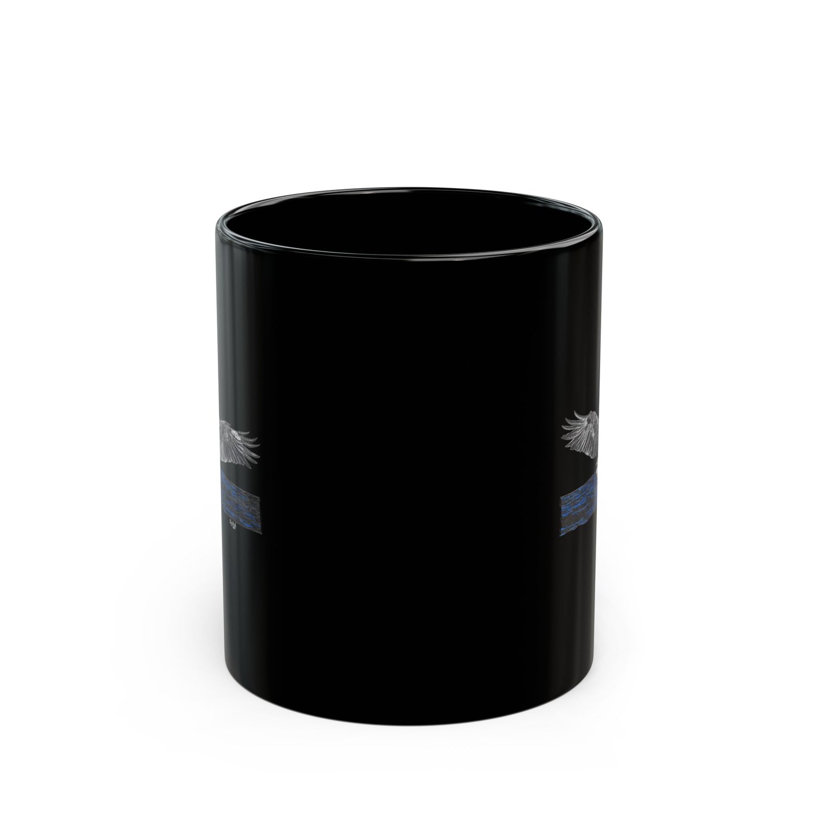 Rudy Gruenke - Spread Out 11oz Black Mugs - Image 2