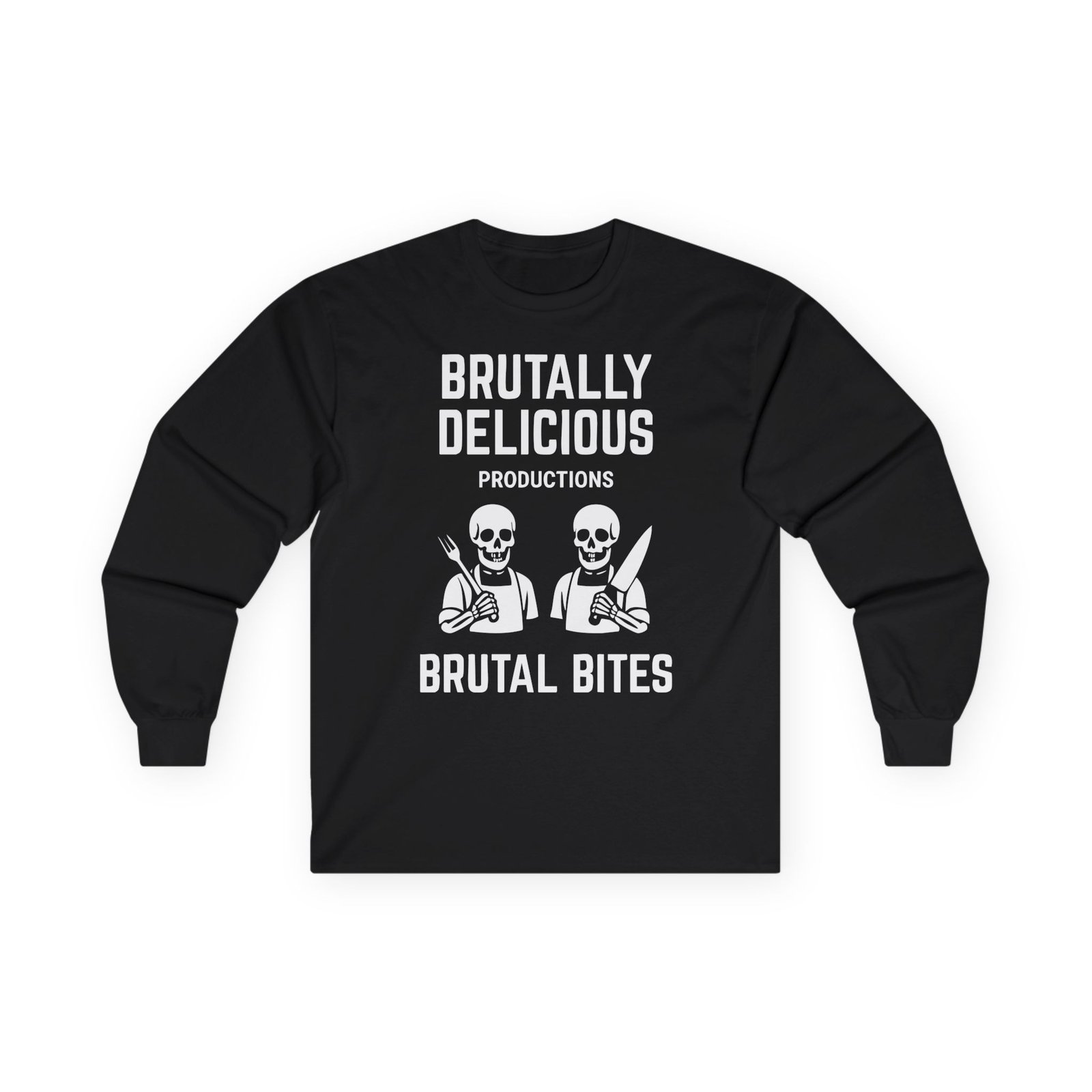 Brutally Delicious Productions - Brutal Bites Long Sleeve Tshirt