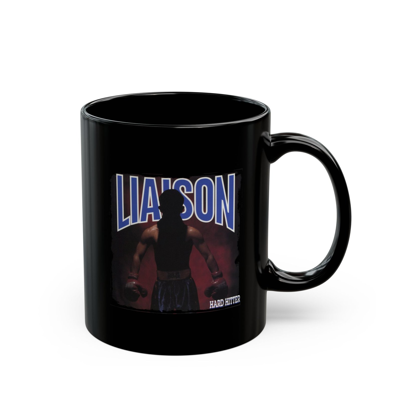 Liaison - Hard Hitter 11oz Black Mugs - Image 3