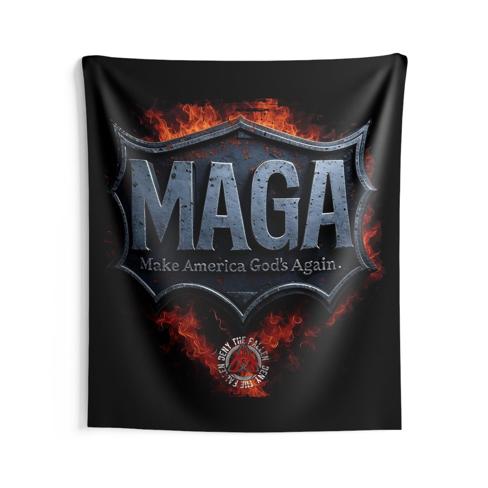Deny The Fallen - MAGA Indoor Wall Tapestries