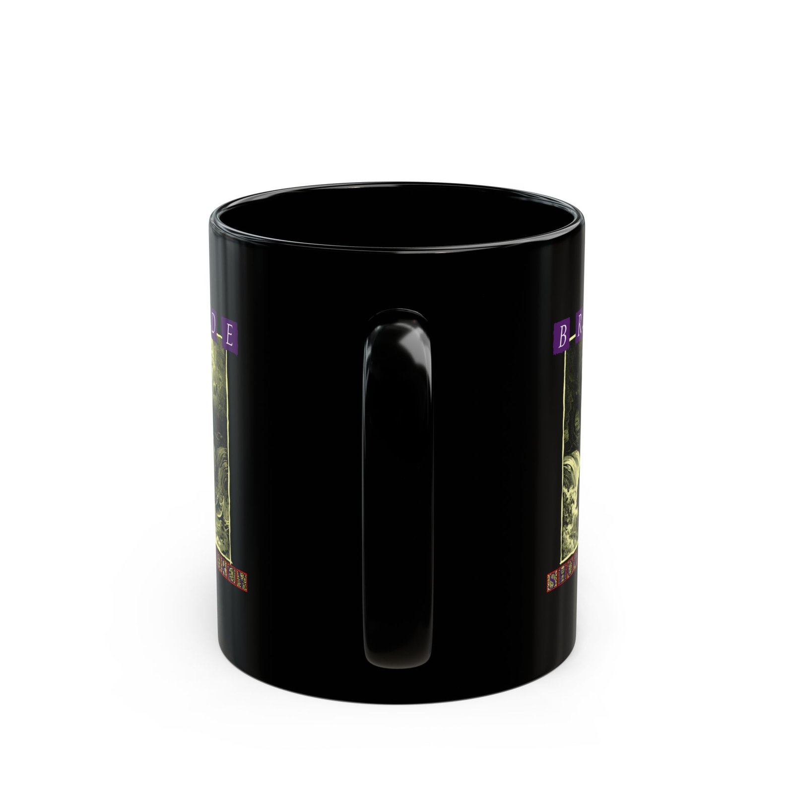 Bride - Show No Mercy 11oz Black Mugs - Image 4
