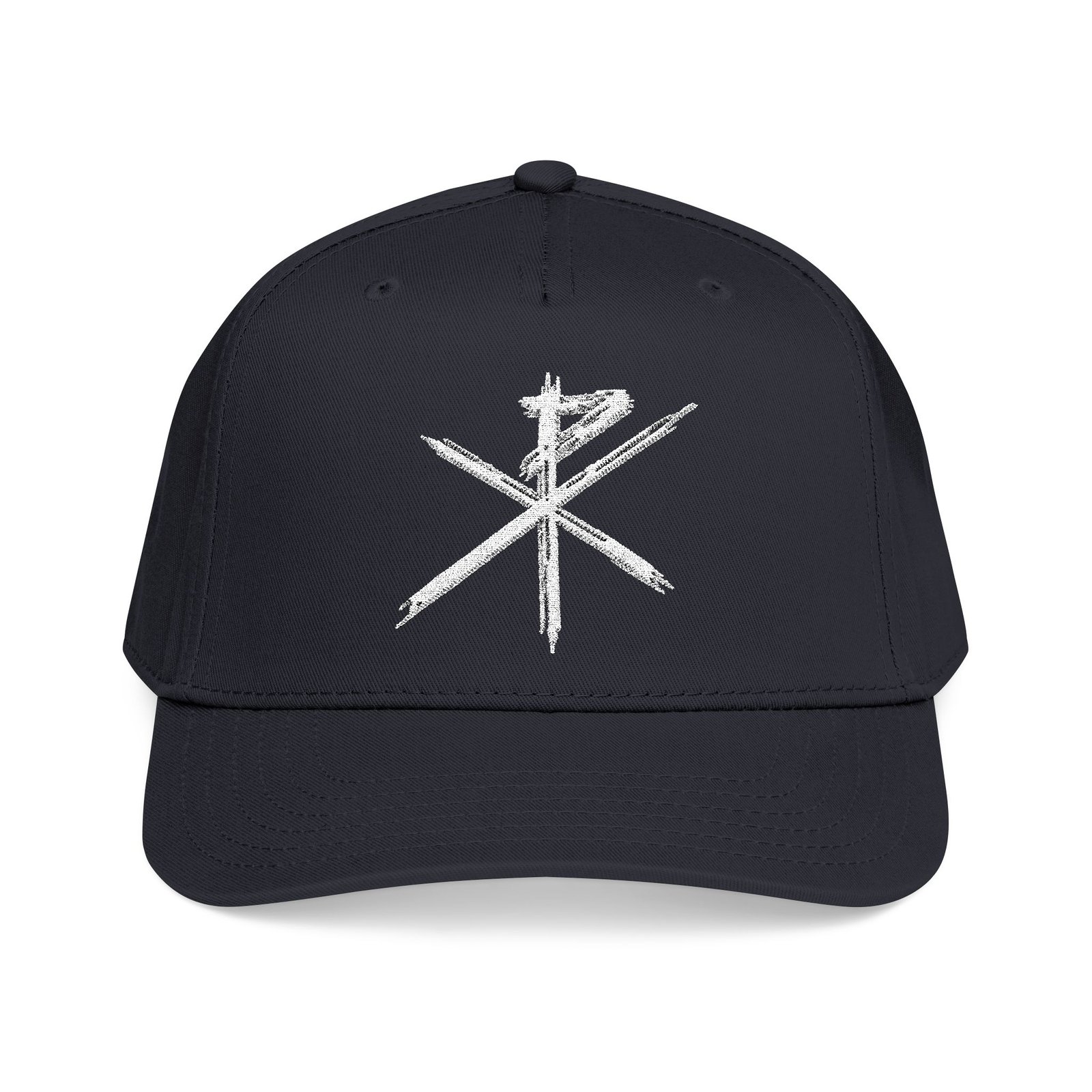Disciple - Chi Ro Embroidered Mid Profile Baseball Cap