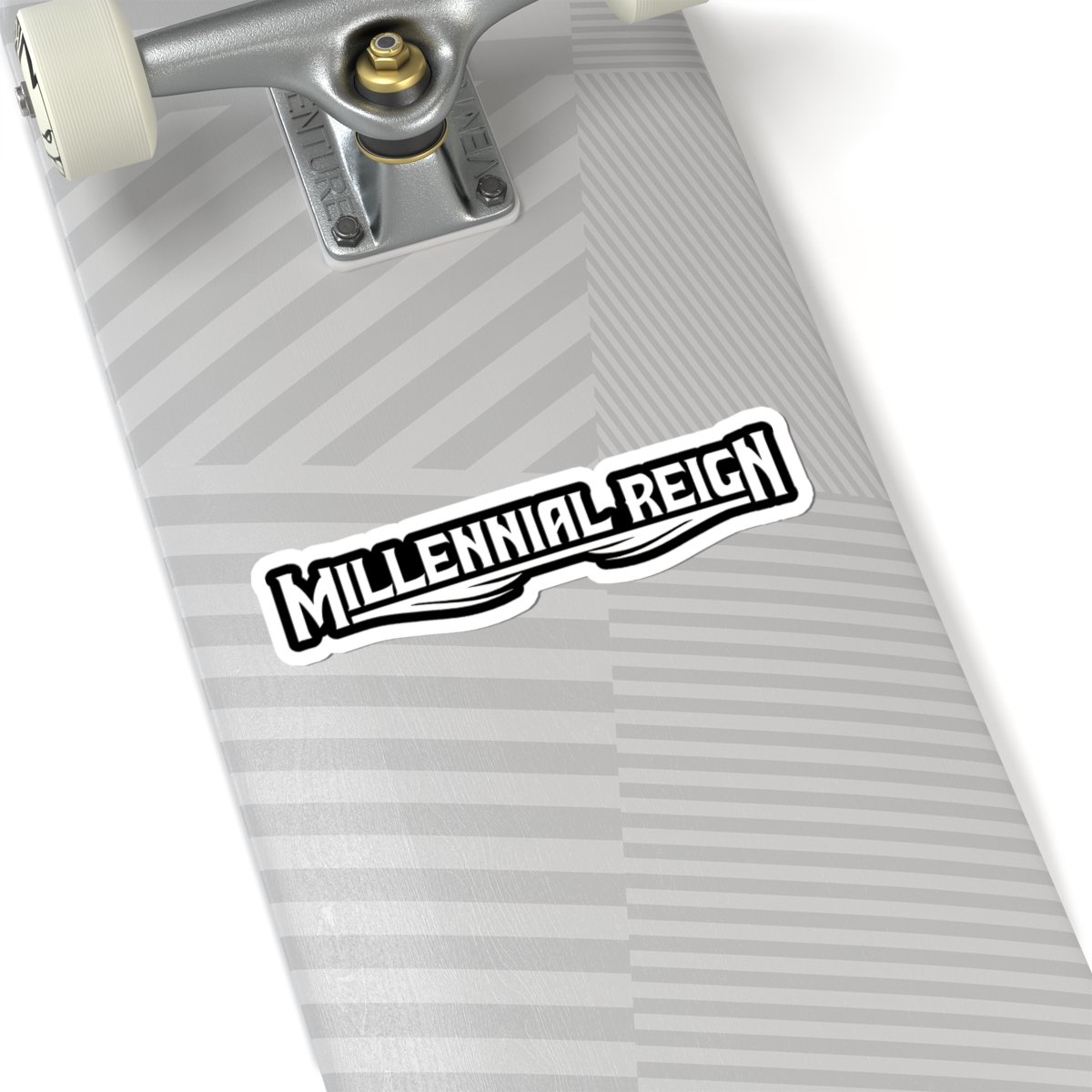 Millennial Reign Logo Die Cut Stickers