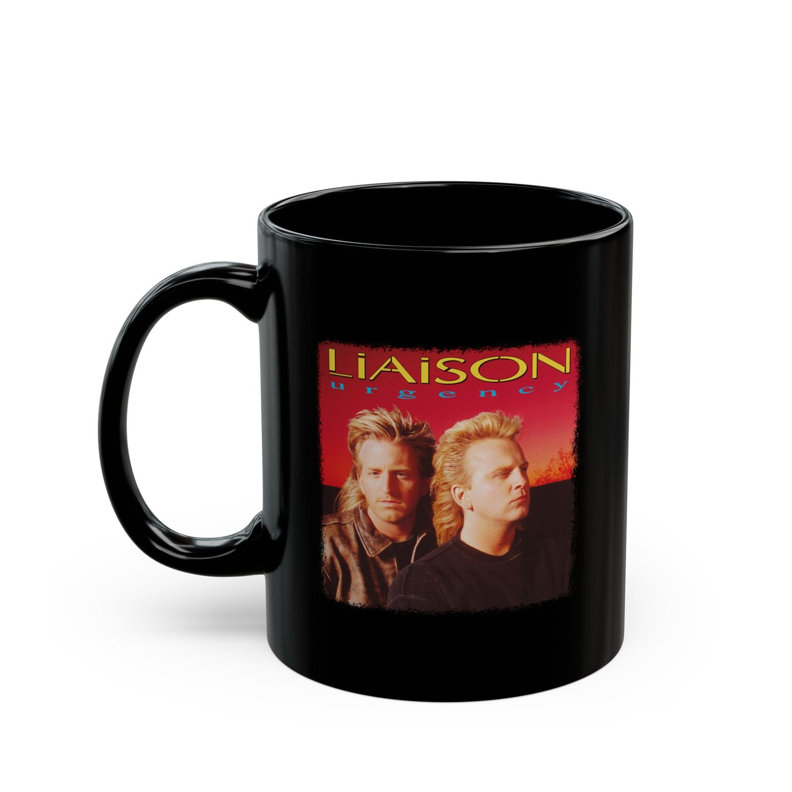 Liaison - Urgency 11oz Black Mugs