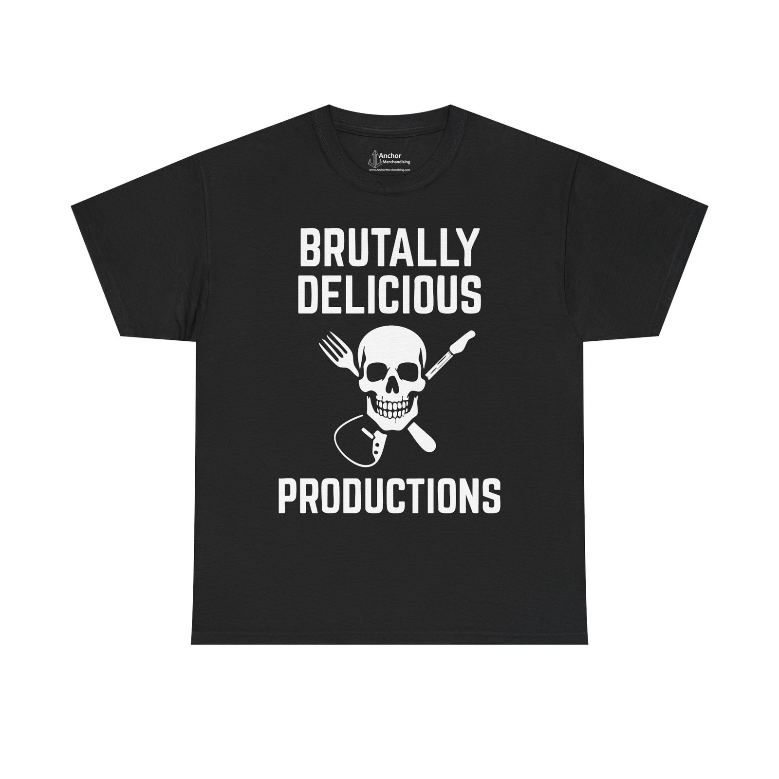 Brutally Delicious Productions Logo 2025 Short Sleeve T-shirt