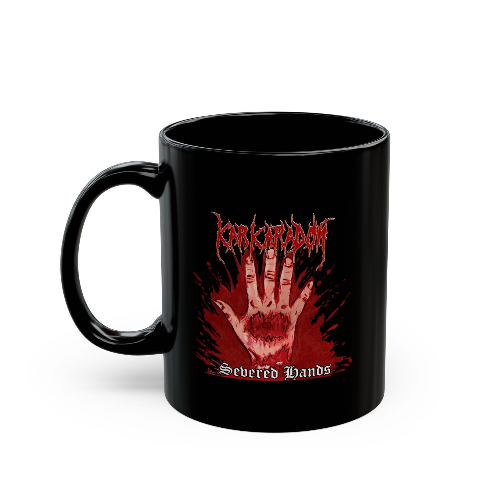 KarkaradoN - Severed Hands 11oz Black Mugs