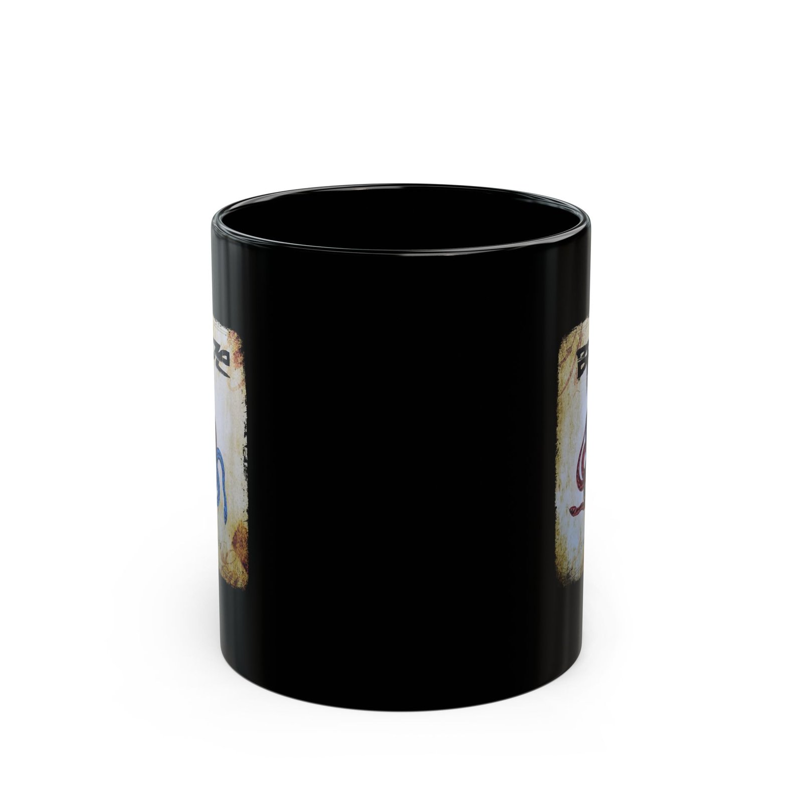 Bride - Snake Eyes 11oz Black Mugs - Image 2