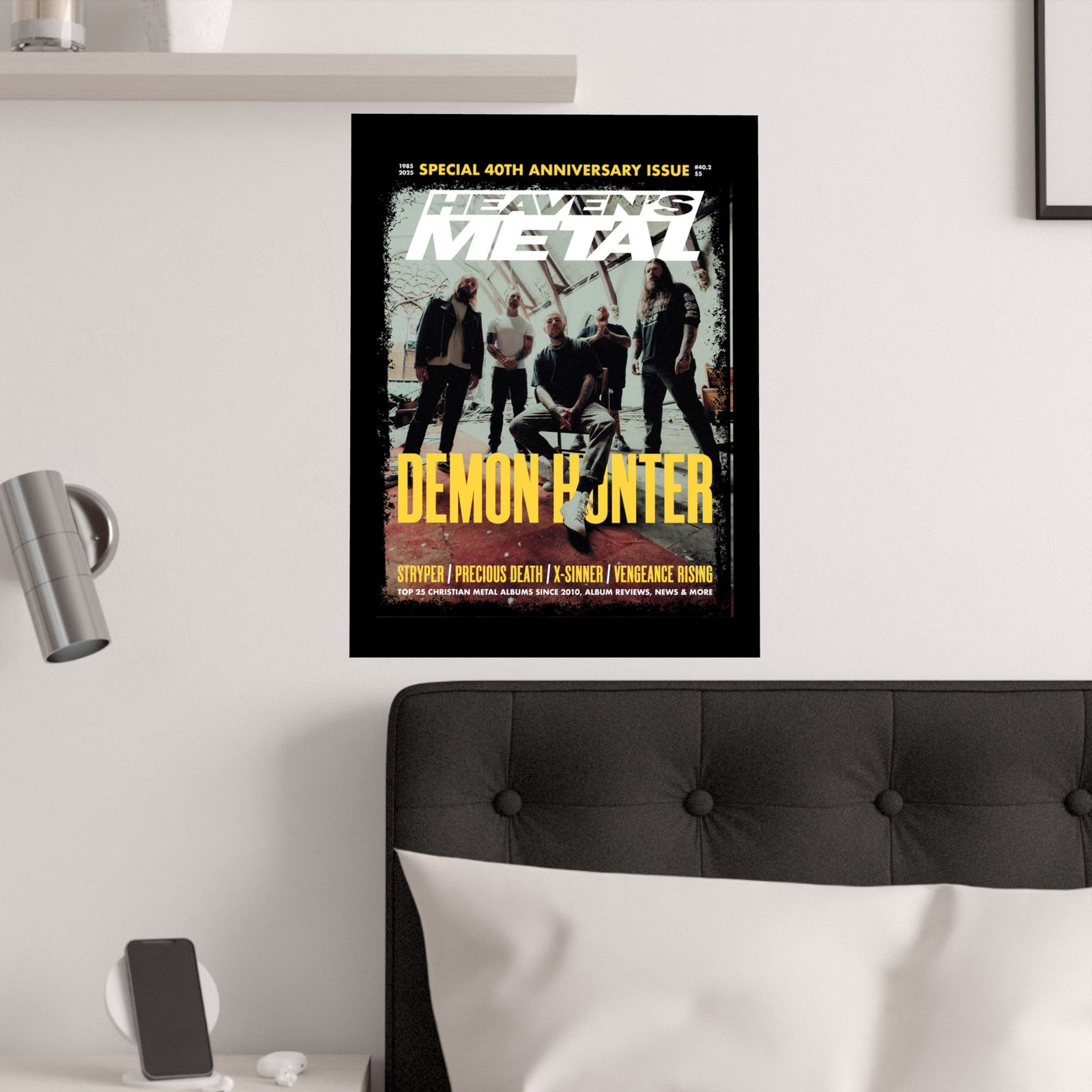 Heaven's Metal - Christmas Edition - Demon Hunter Poster Prints (210gsm) - Image 3