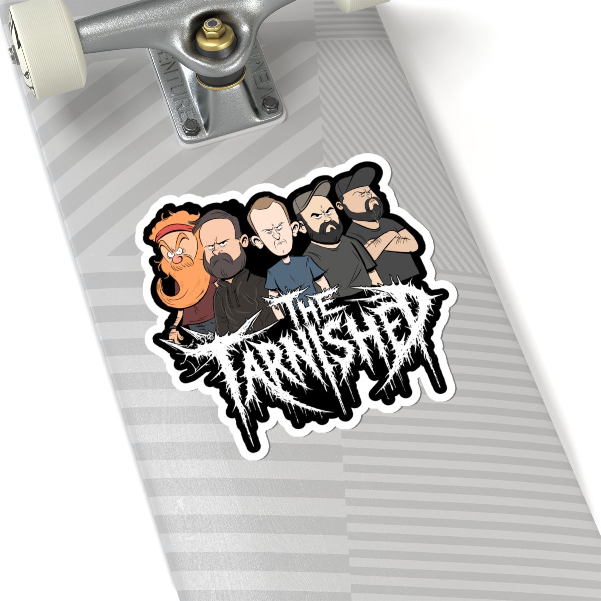 The Tarnished Die Cut Stickers