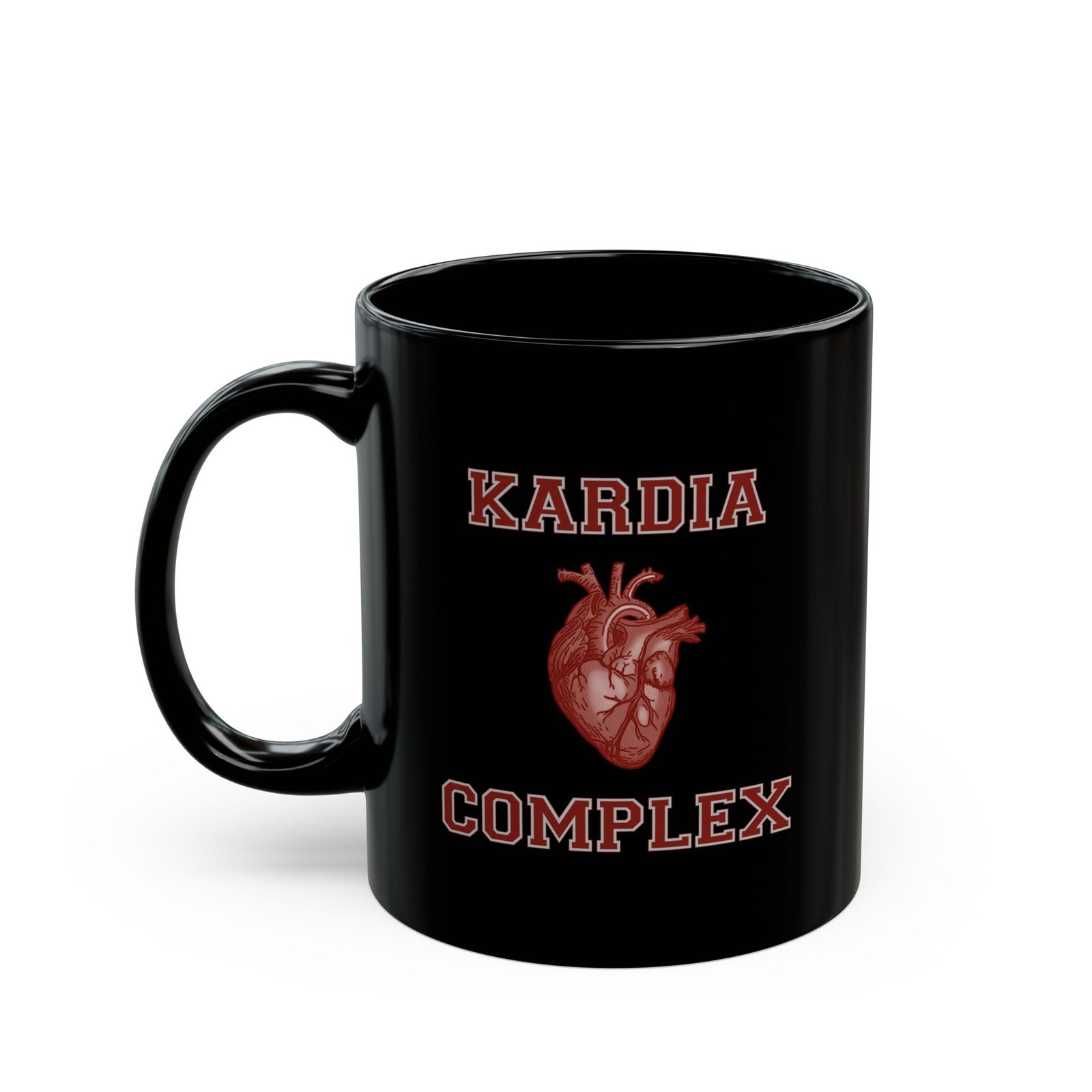 Kardia Complex 11oz Black Mugs