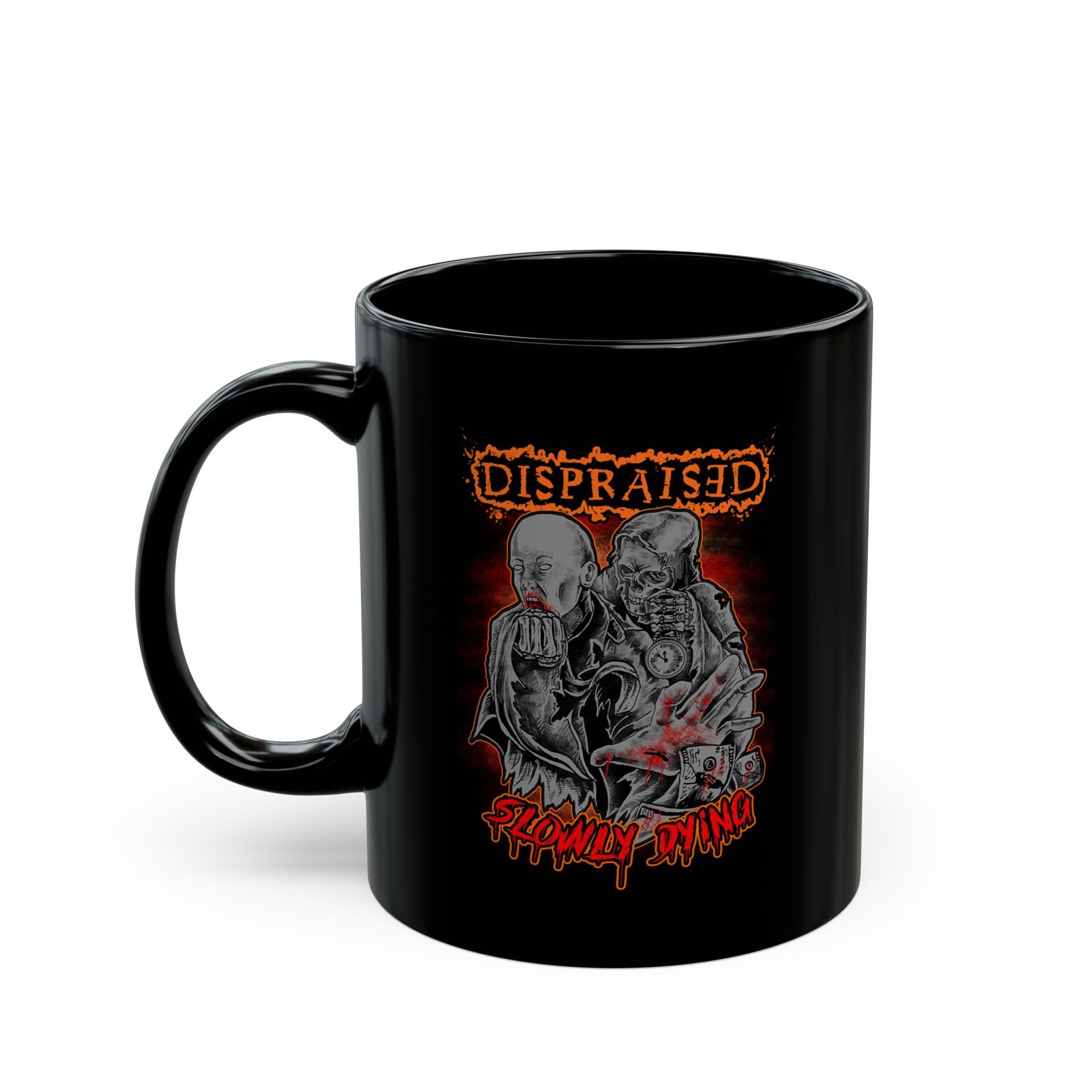 Dispraised - Slowly Dying 11oz Black Mugs