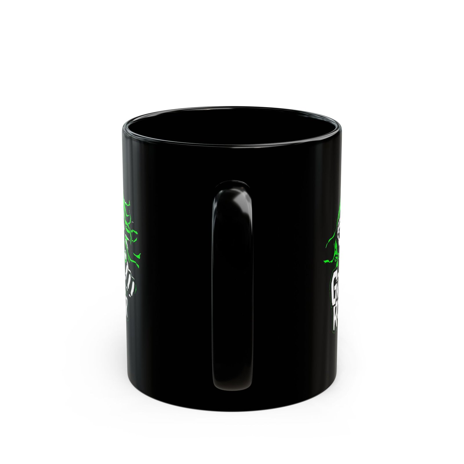 Grave Robber Wretched 11oz Black Mugs - Image 4