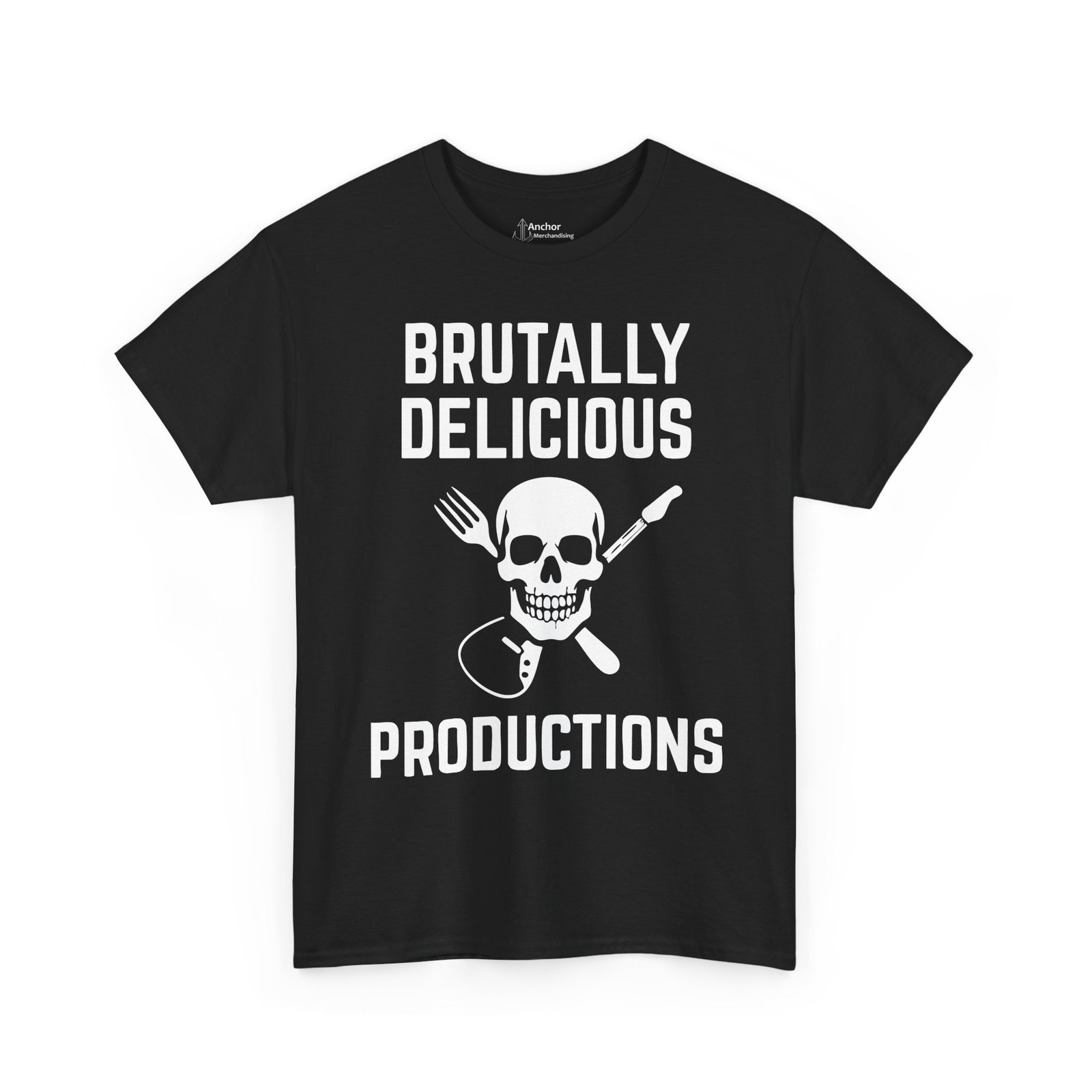 Brutally Delicious Productions Logo 2025 Short Sleeve T-shirt - Image 3