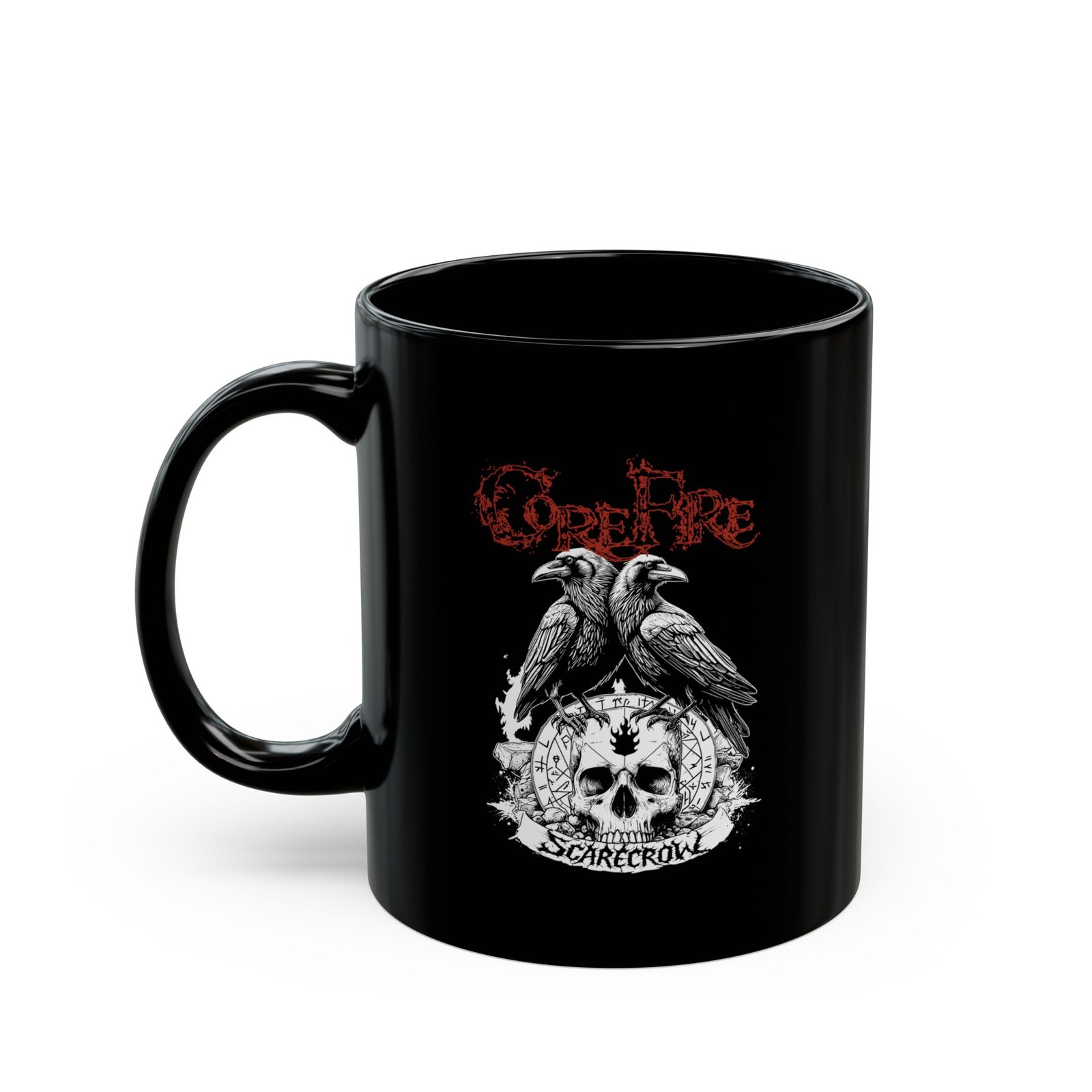 Core Fire - Scarecrow 11oz Black Mugs
