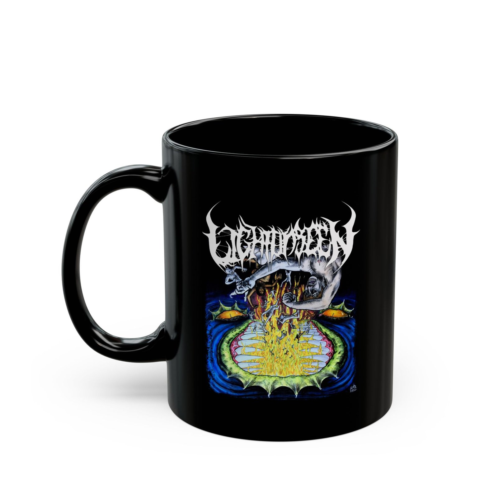 Light Unseen - Fall 11oz Black Mugs