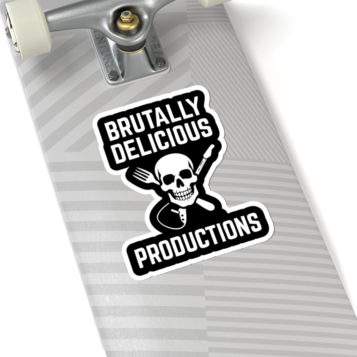 Brutally Delicious Productions Logo 2025 Die Cut Stickers