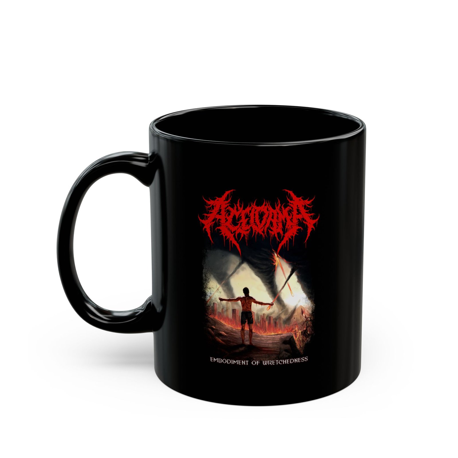 Aceldama - Embodiment 11oz Black Mugs