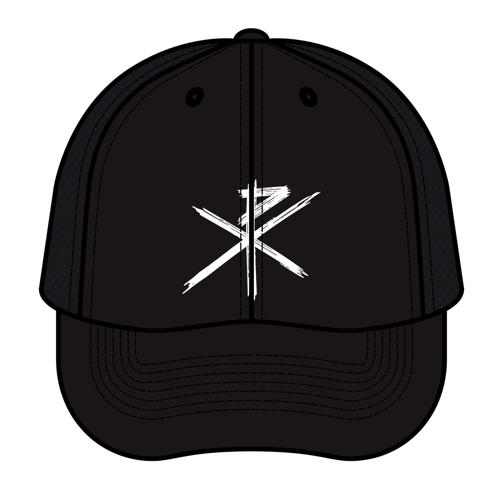 Disciple - Chi Ro Printed Trucker Retro Hat
