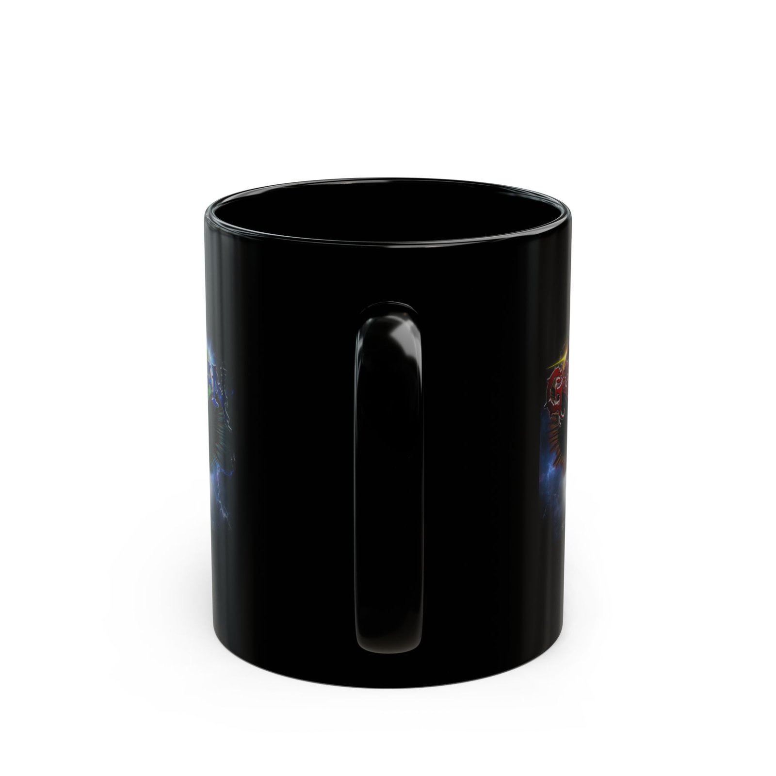 Godman - Hypostatic Union 11oz Black Mugs - Image 4