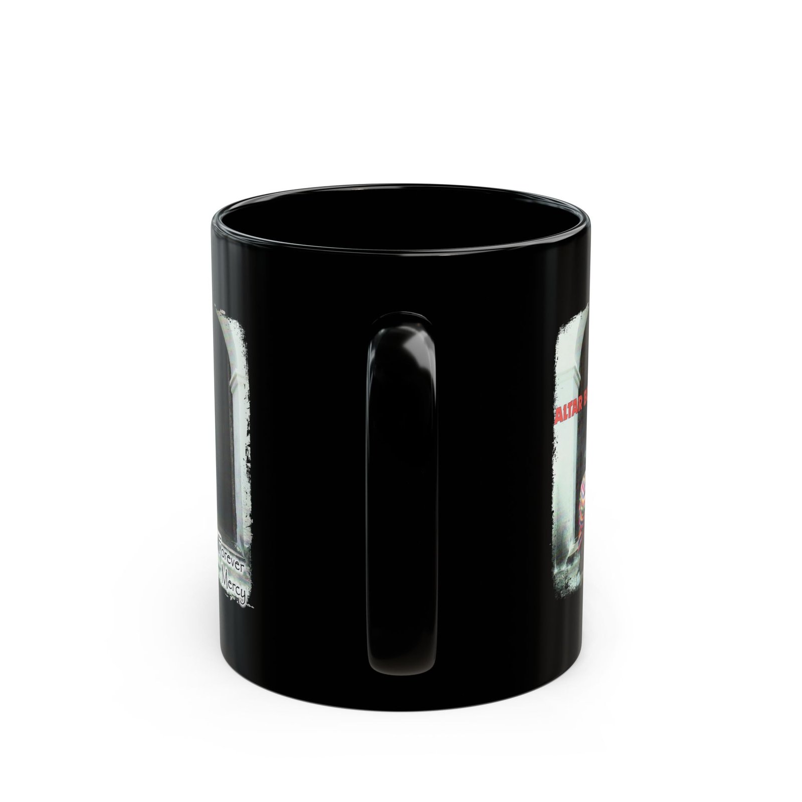 Altar Boys - Forever Mercy 11oz Black Mugs - Image 4