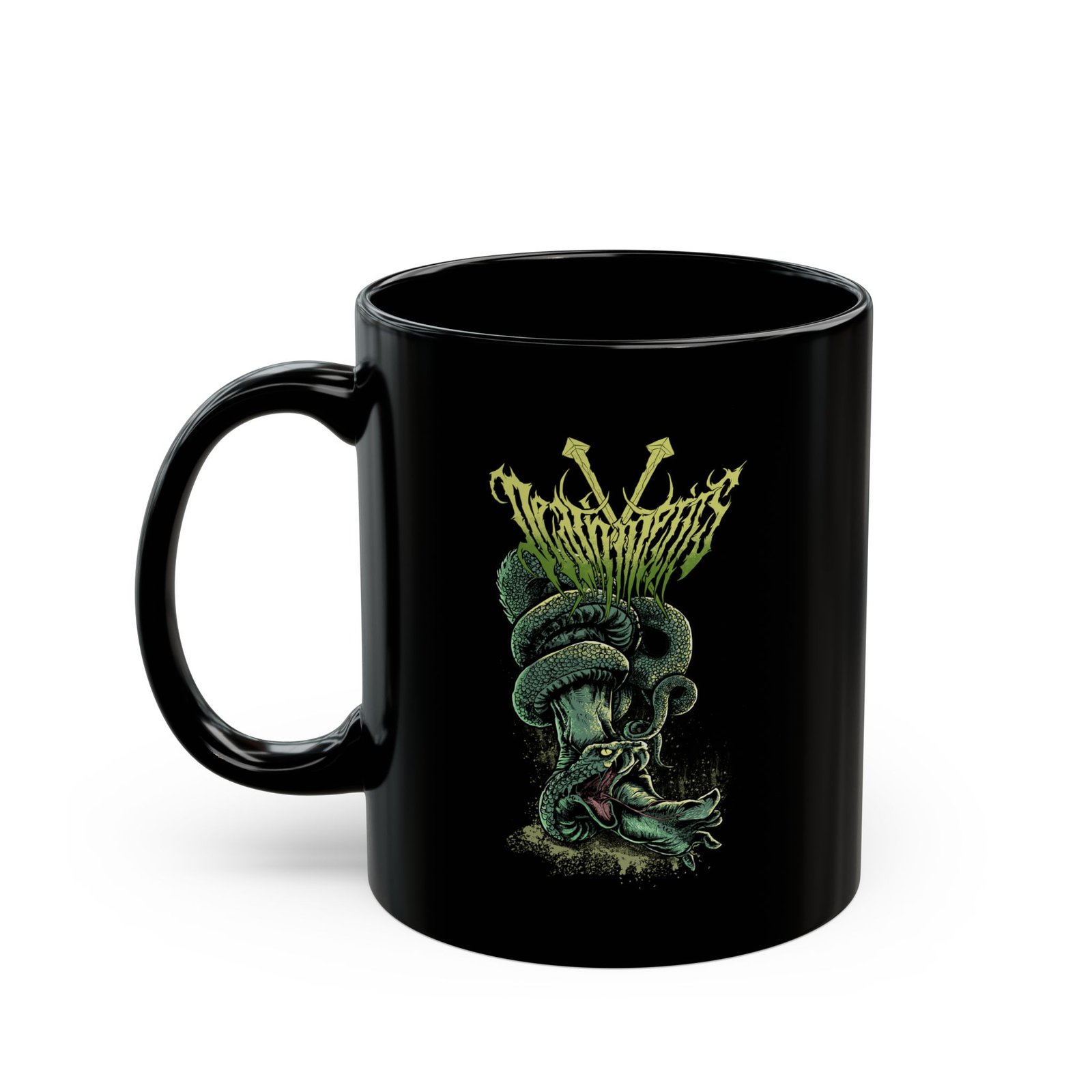Deathmerits - Snake 11oz Black Mugs