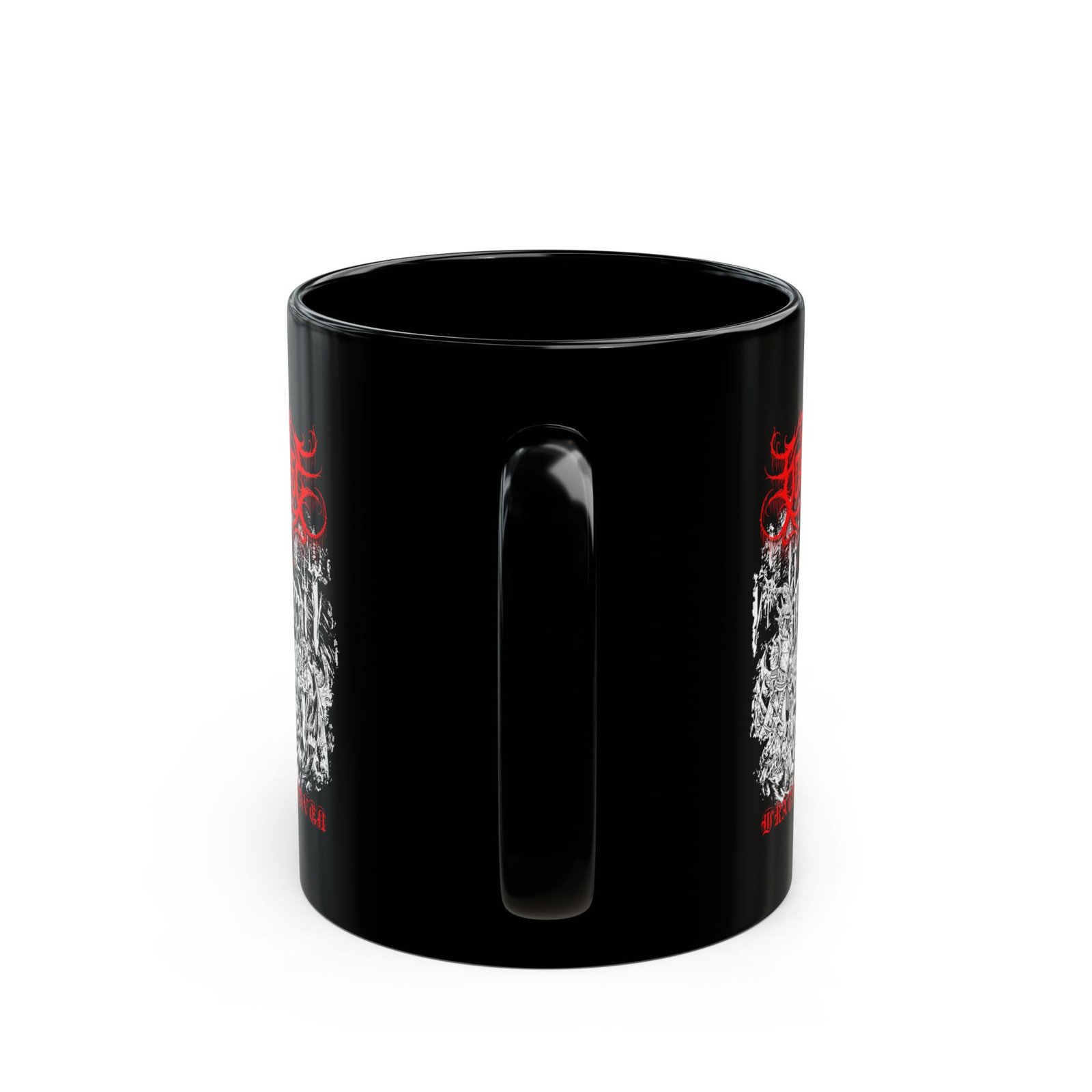 Goatscorge - Wrath Of Heaven 11oz Black Mugs - Image 4