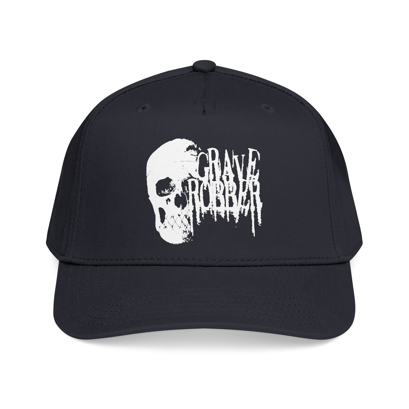Grave Robber Side Logo Printed Mid Profile Baseball Cap