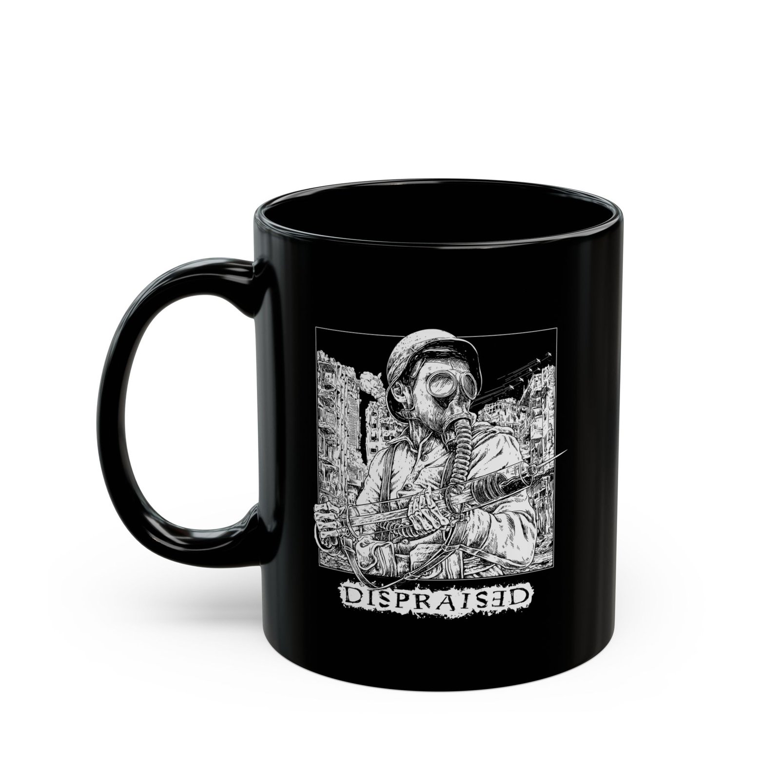 Dispraised - Jab 11oz Black Mugs