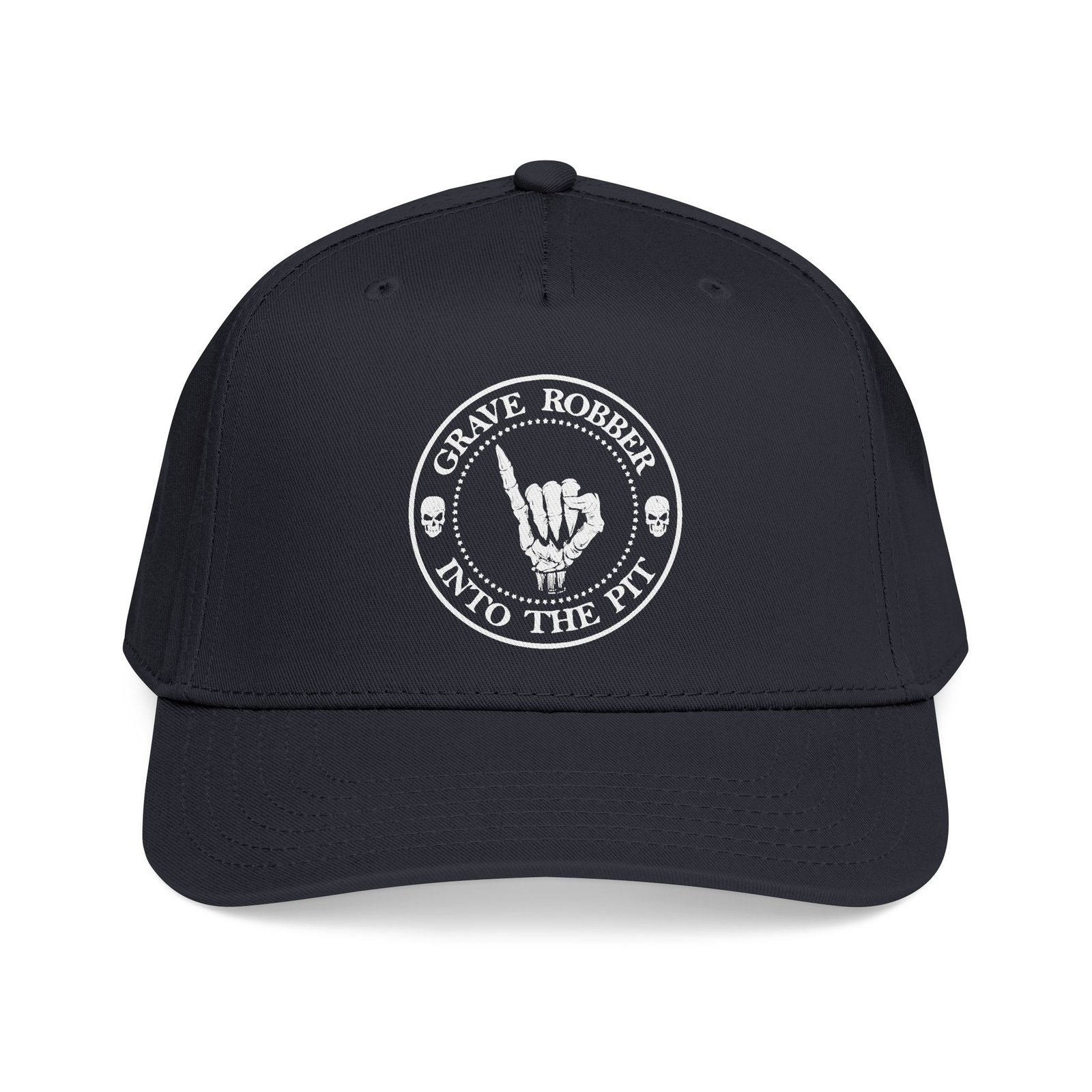 Grave Robber - Into The Pit Printed Mid Profile Baseball Cap