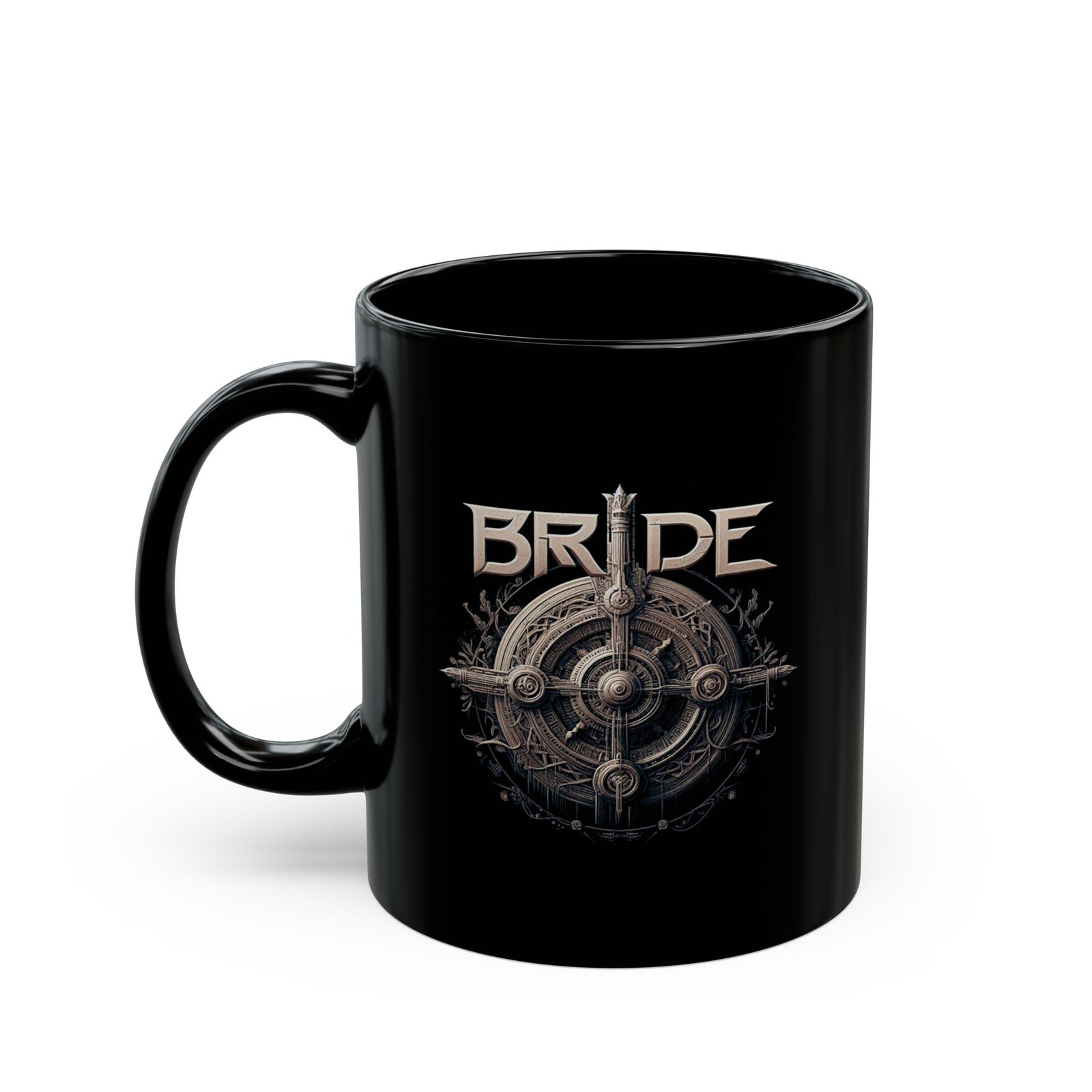 Bride - Lost Reels 11oz Black Mugs