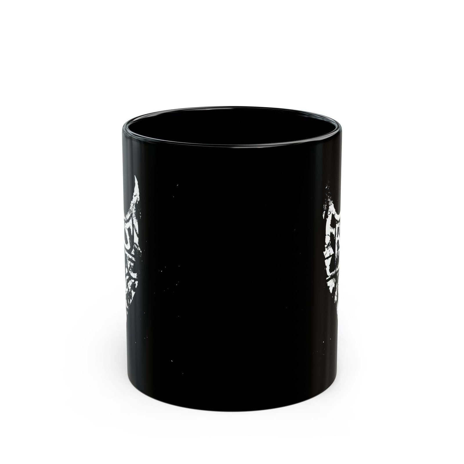Frost Like Ashes Logo 11oz Black Mugs - Image 2