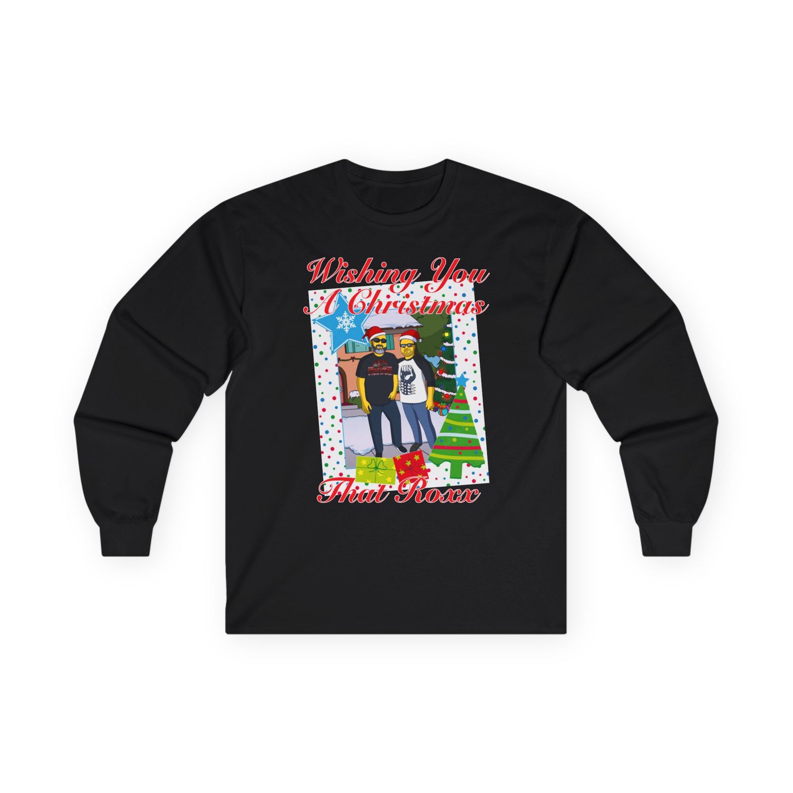 Roxx Records - Christmas That Roxx Long Sleeve Tshirt