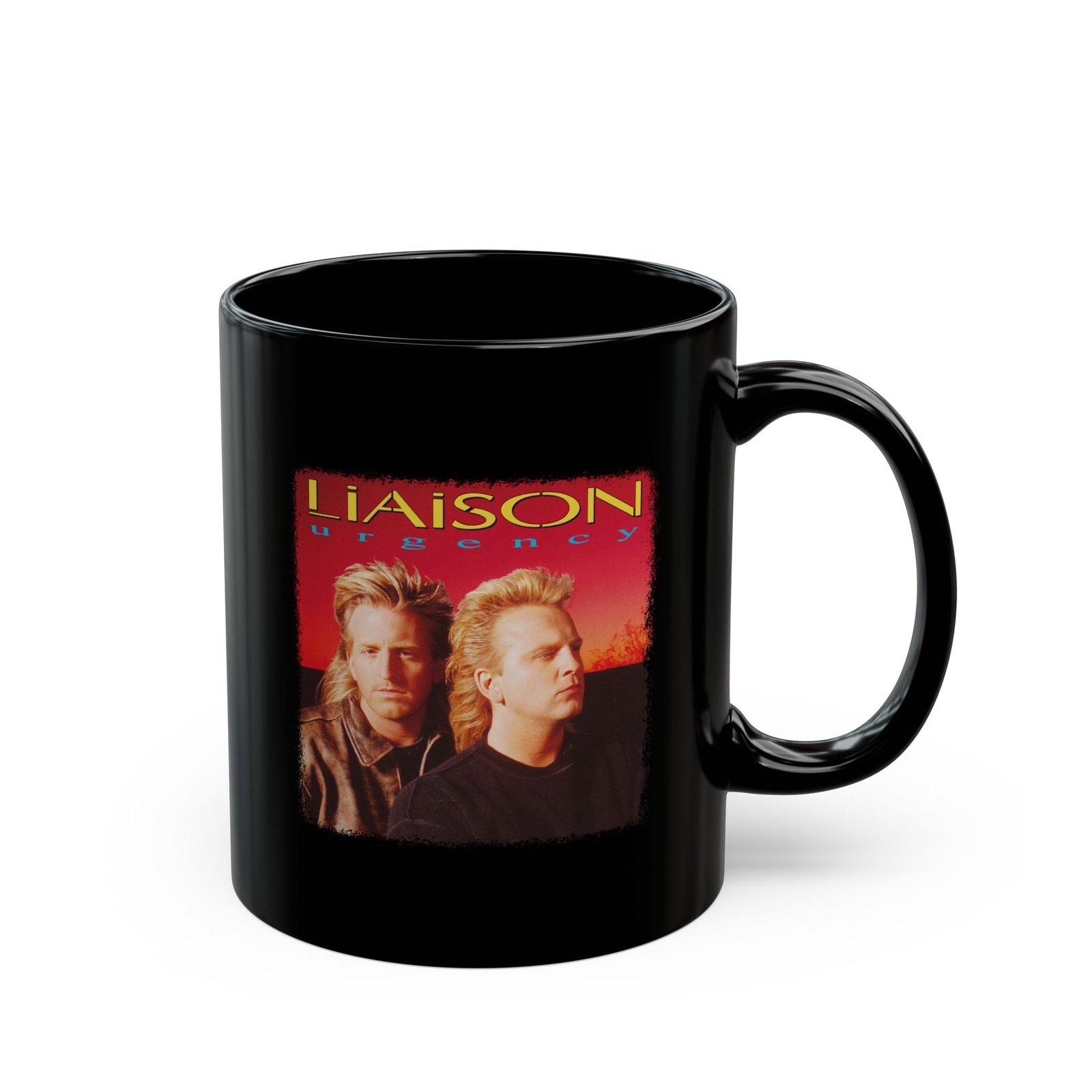 Liaison - Urgency 11oz Black Mugs - Image 3