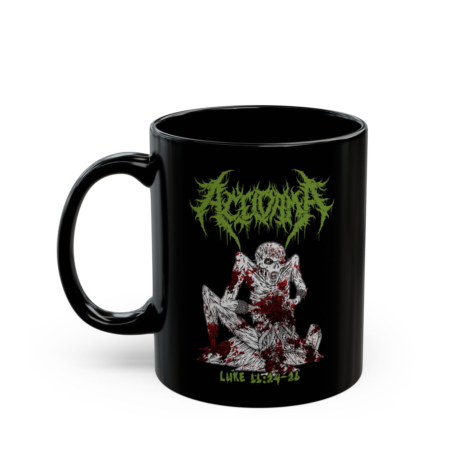 Aceldama - Zombified 11oz Black Mugs