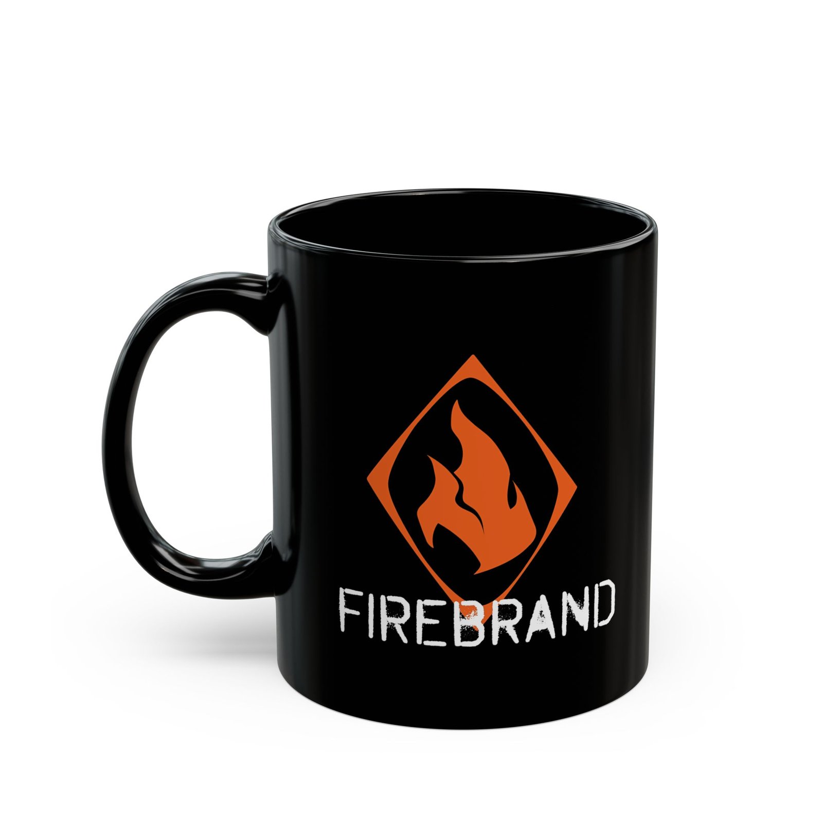 Firebrand 11oz Black Mugs