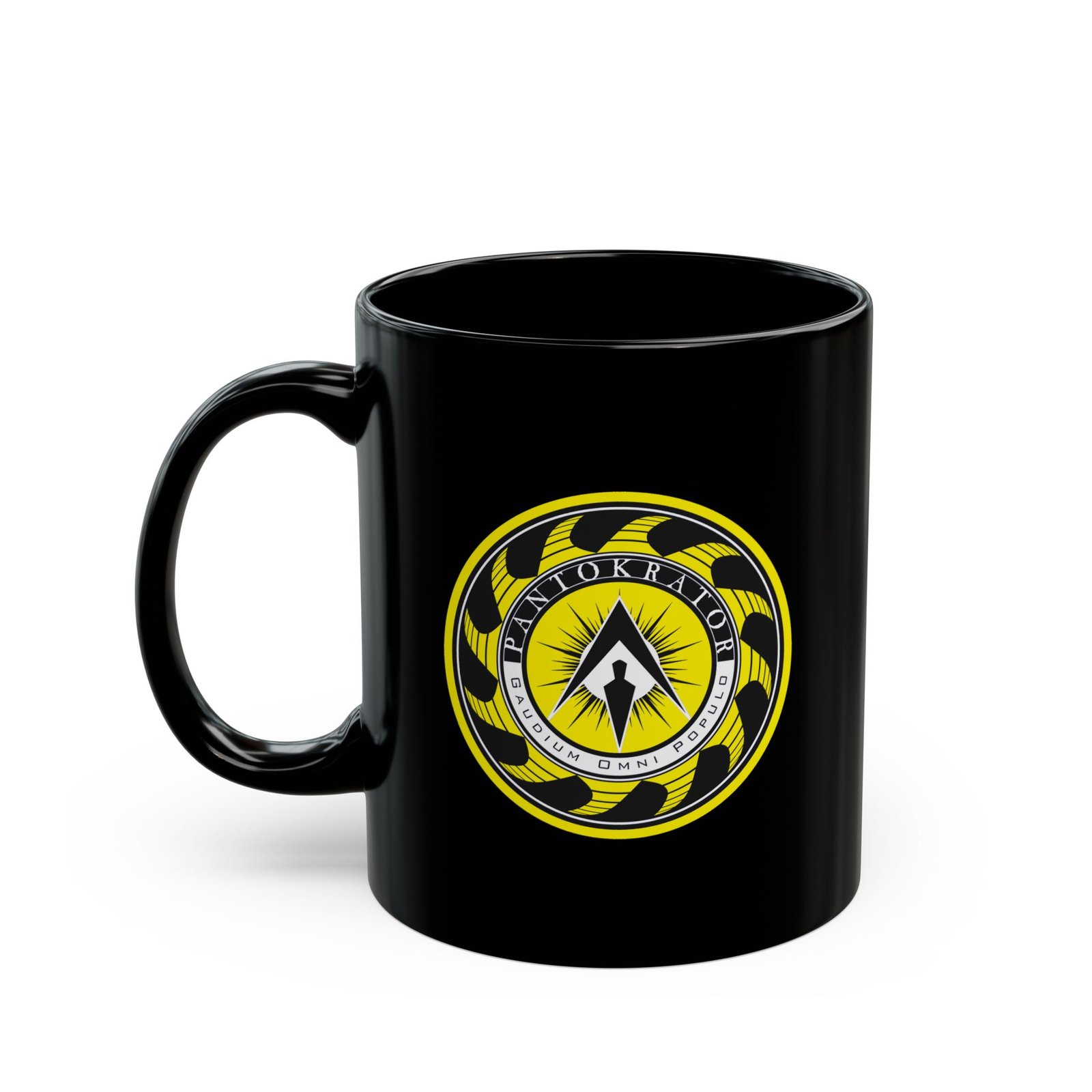 Pantokrator Johannes Emblem 11oz Black Mugs