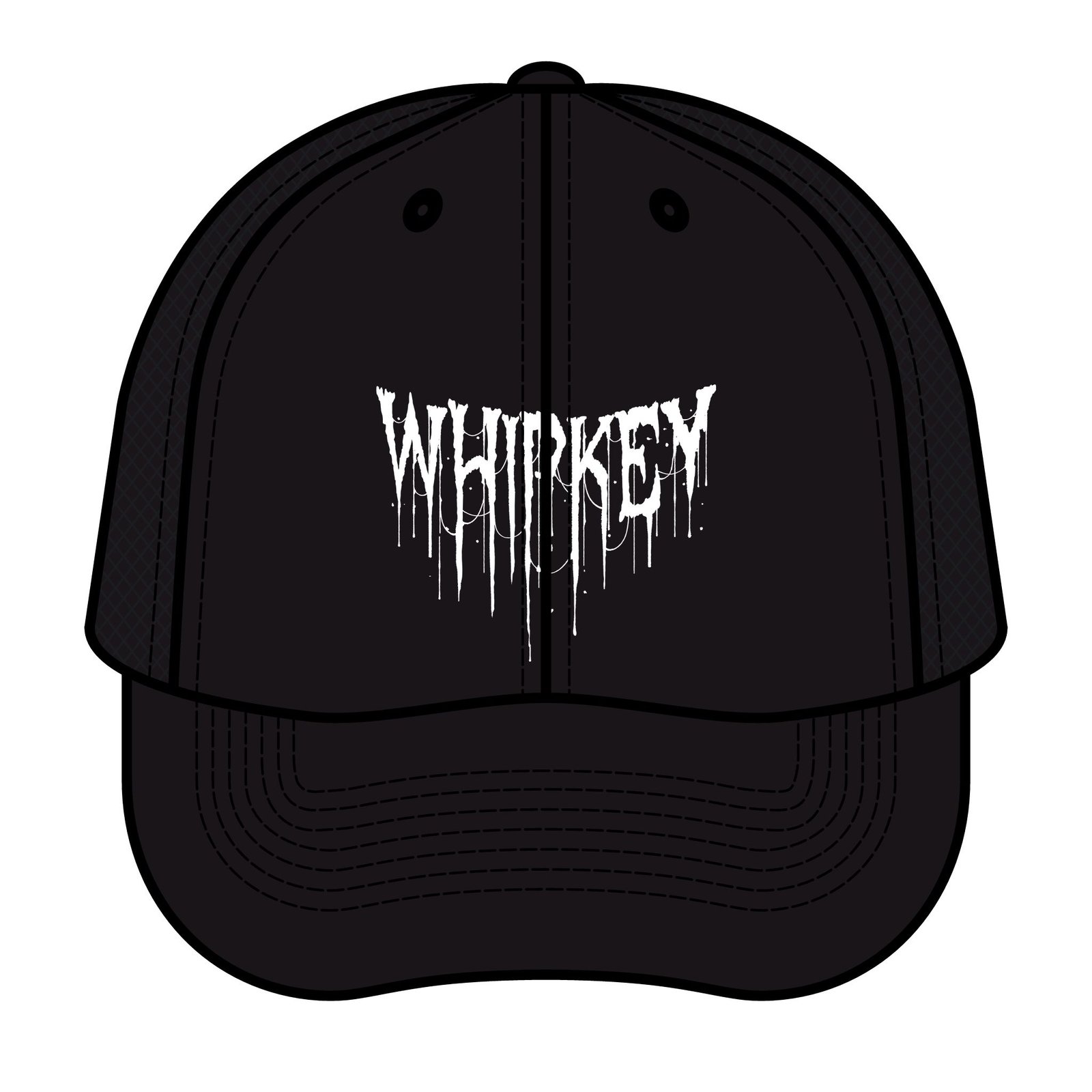 Whipkey Logo Printed Trucker Retro Hat
