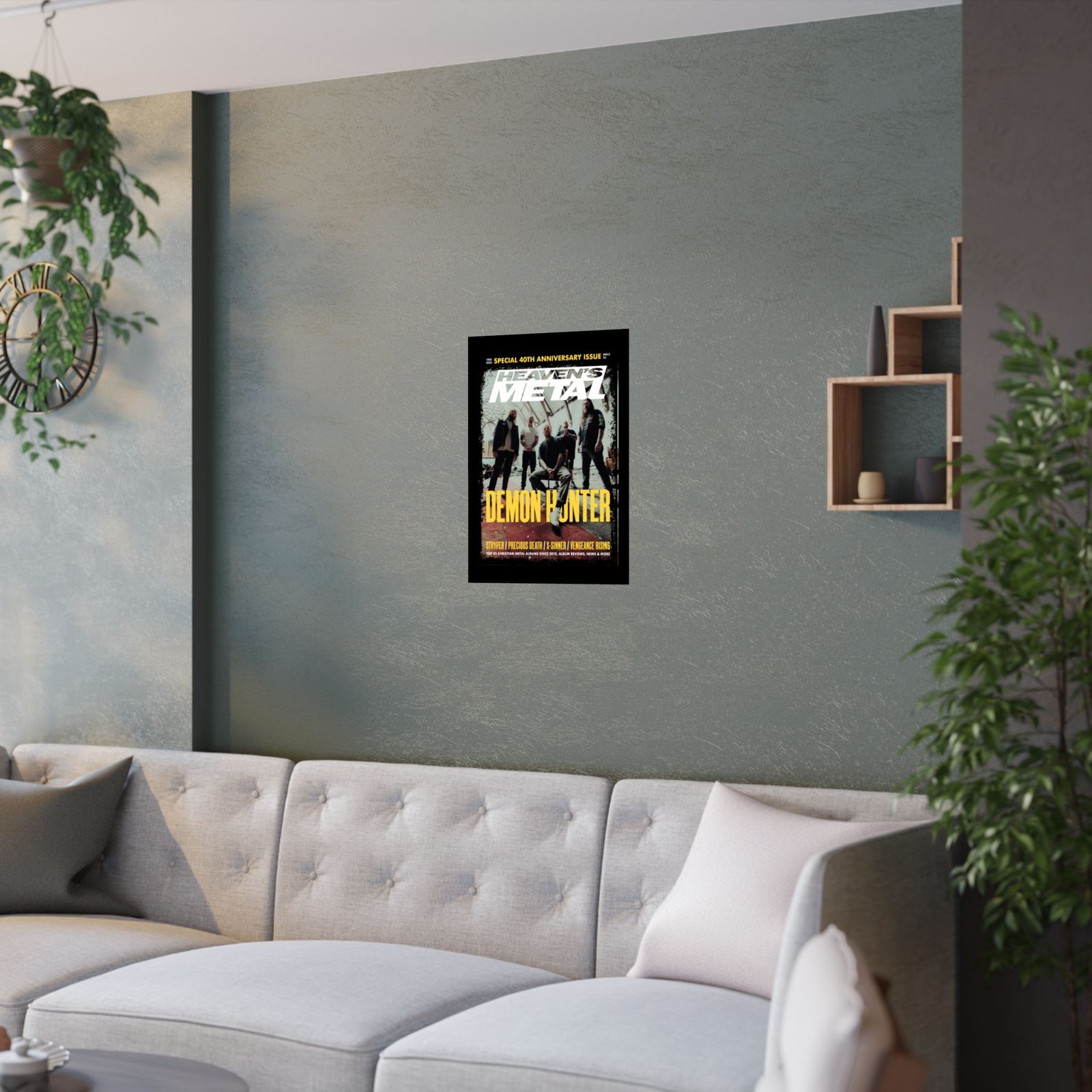 Heaven's Metal - Christmas Edition - Demon Hunter Poster Prints (210gsm) - Image 4