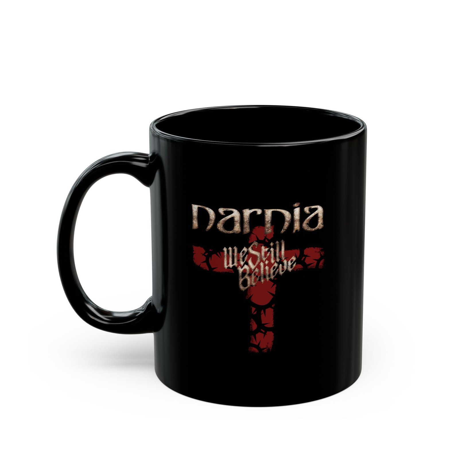 Narnia - We Still Believe 11oz Black Mugs