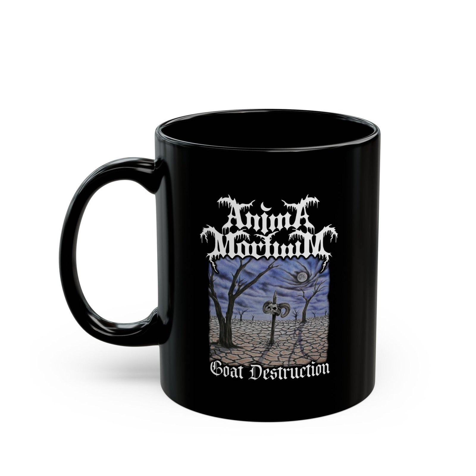 Anima Mortuum - Goat Destruction 11oz Black Mugs