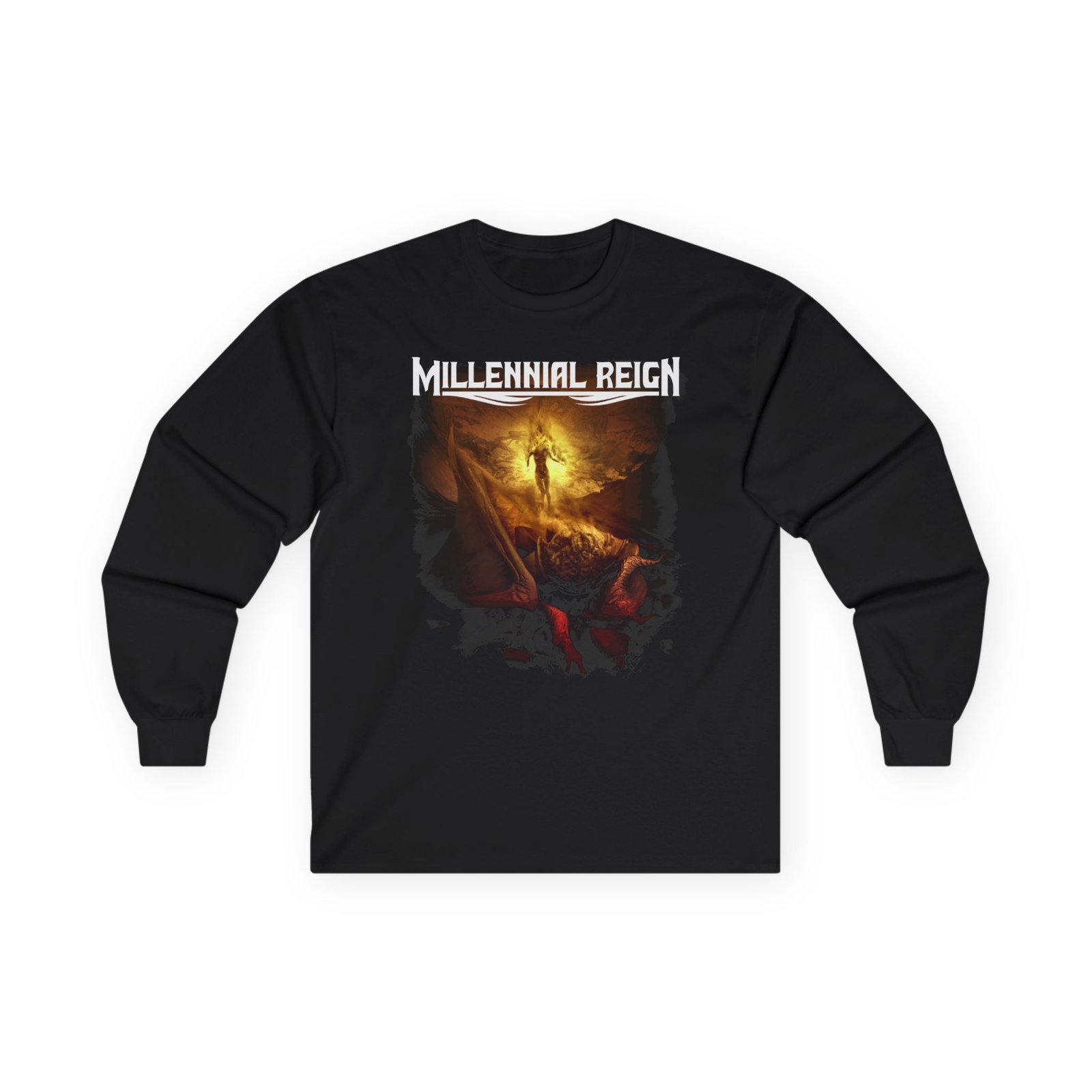 Millennial Reign - Carry The Fire Long Sleeve Tshirt (2-Sided)